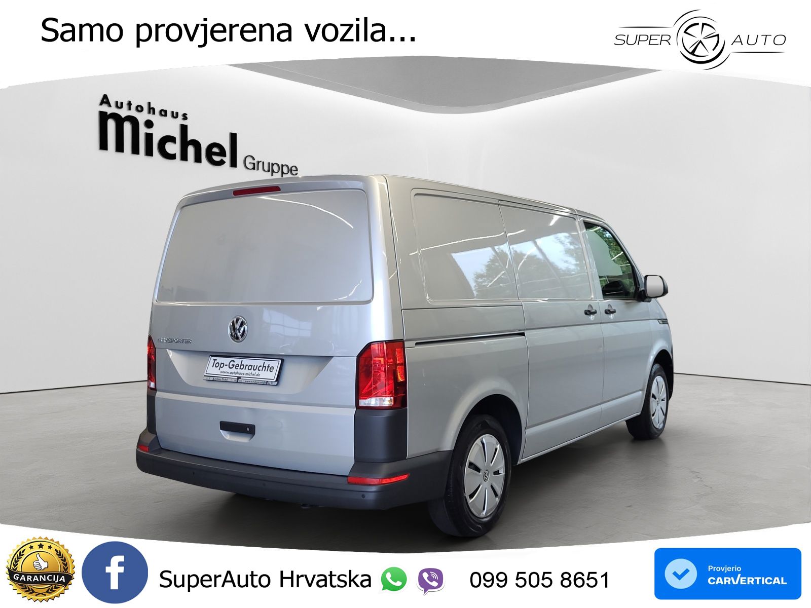 Volkswagen T6 Transporter Kasten 6.1 TDI Standheizung Navi 110 KS