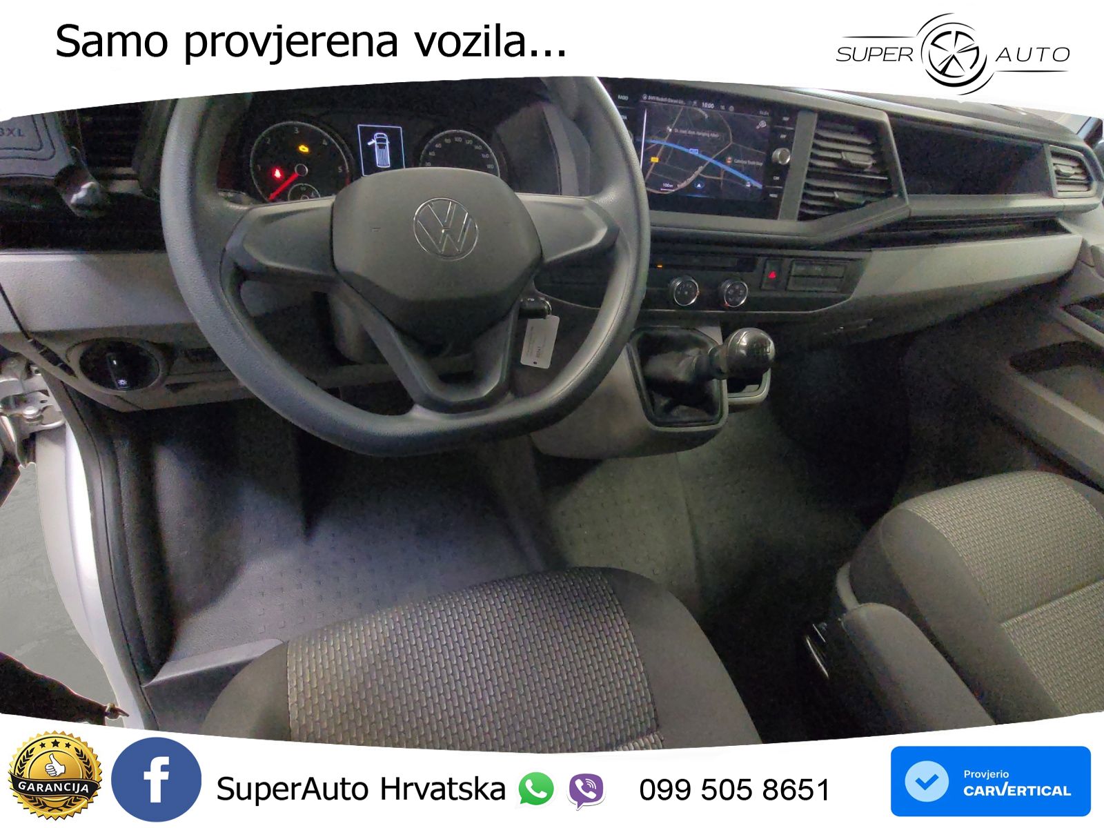 Volkswagen T6 Transporter Kasten 6.1 TDI Standheizung Navi 110 KS