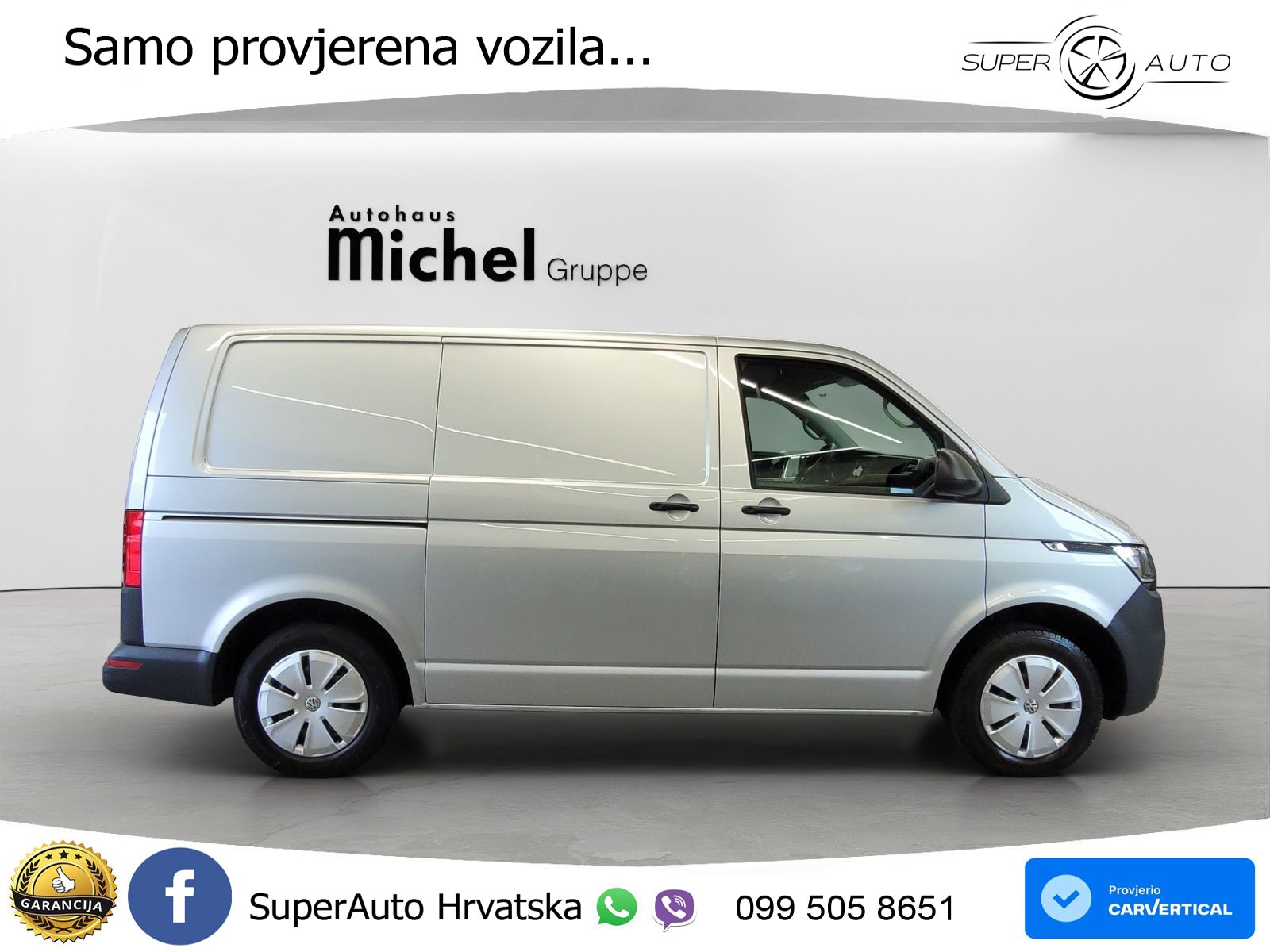 Volkswagen T6 Transporter Kasten 6.1 TDI Standheizung Navi 110 KS