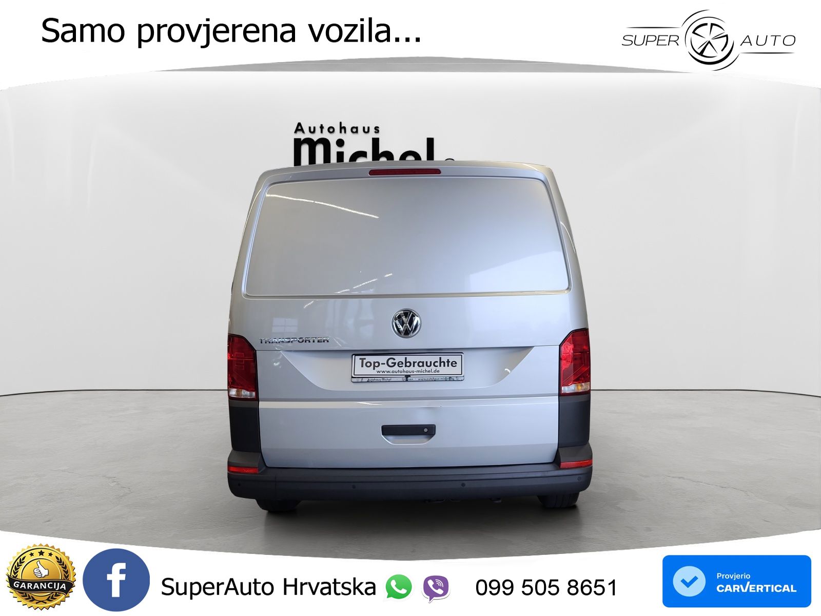 Volkswagen T6 Transporter Kasten 6.1 TDI Standheizung Navi 110 KS