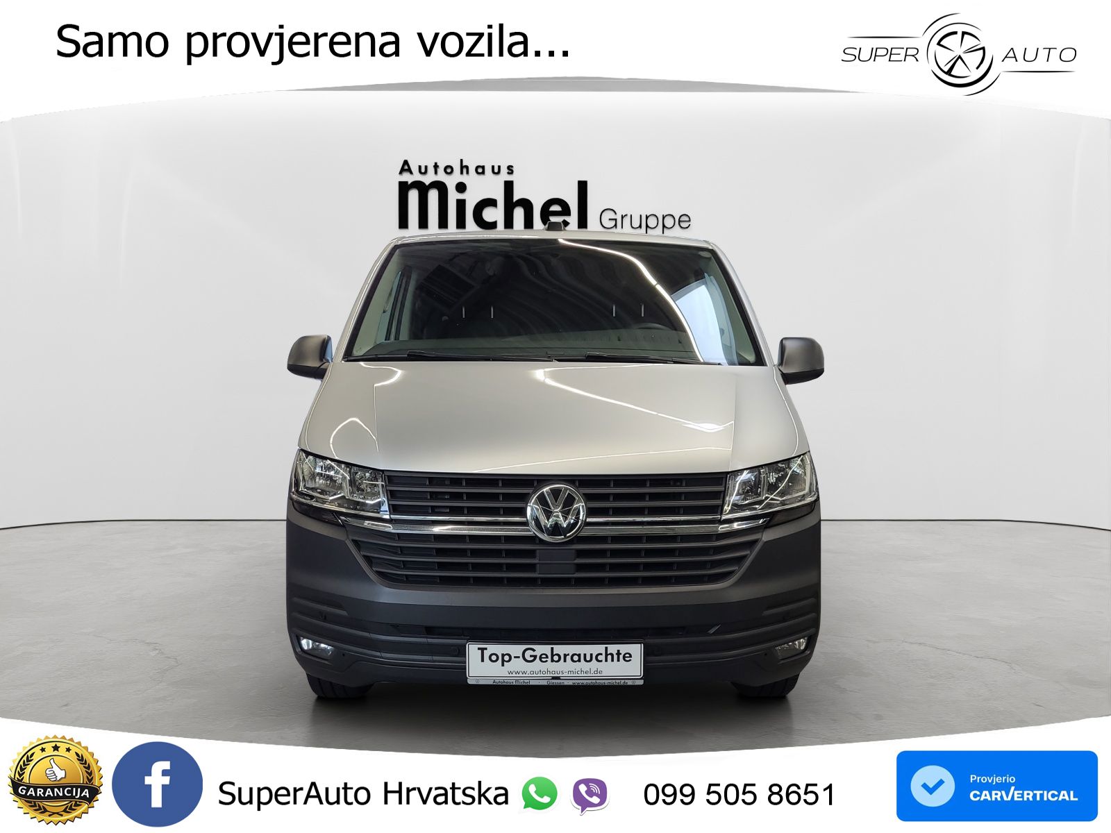 Volkswagen T6 Transporter Kasten 6.1 TDI Standheizung Navi 110 KS