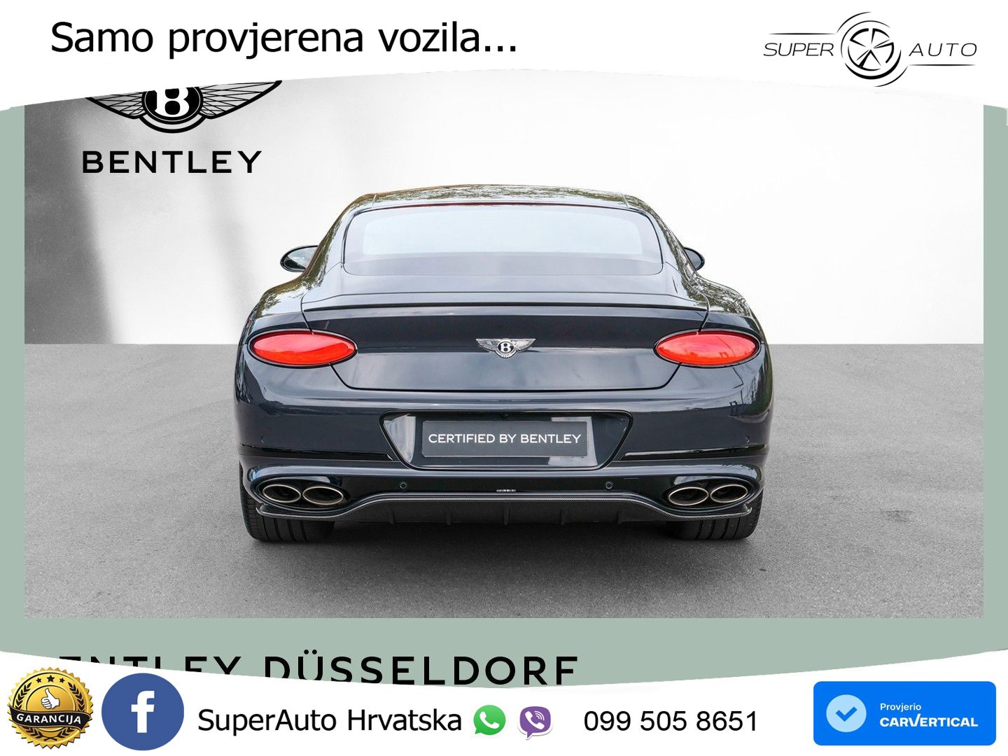 Bentley Continental GT III Speed 6.0 TSI W12 (659 KS) AWD DCT LED+GR SJED+ACC