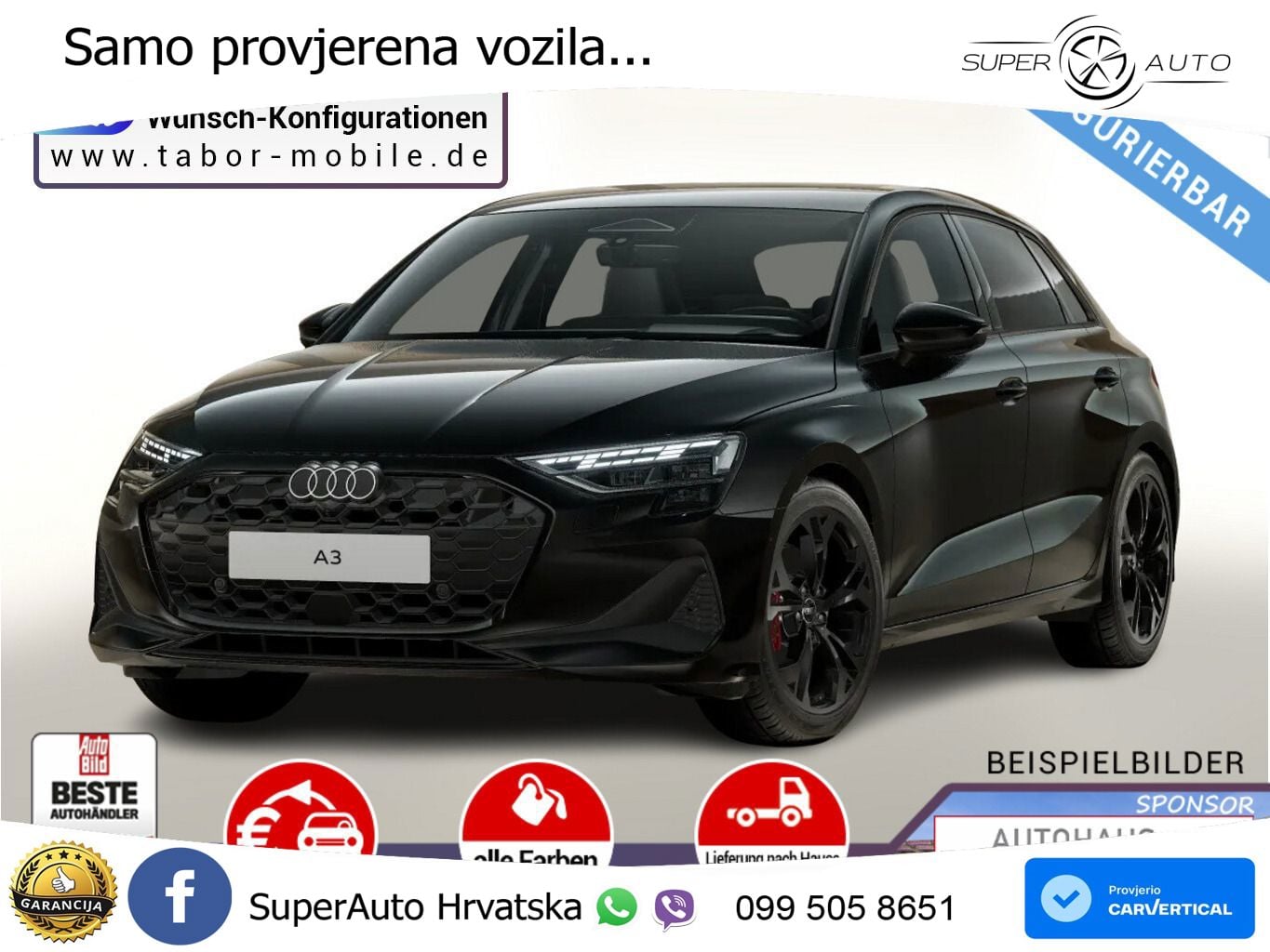 Audi A3 35 TFSI (150 KS) S tronic LED+GR SJED+ACC