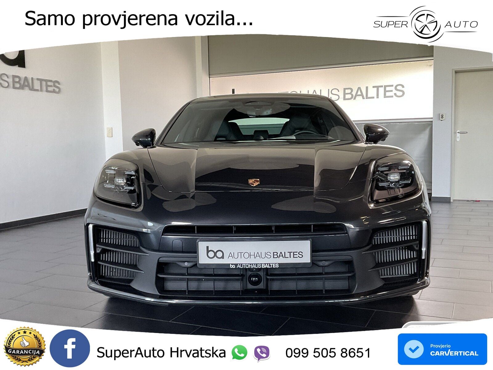 Porsche Panamera 4 2.9 V6 (470 KS) E-Hybrid PDK ACC+HEAD+4xGR SJED+360+PANO