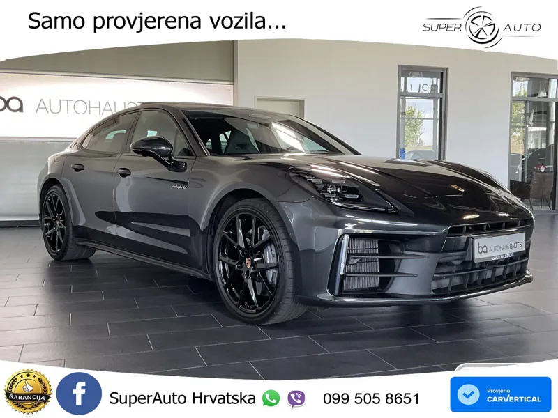 Porsche Panamera 4 2.9 V6 (470 KS) E-Hybrid PDK ACC+HEAD+4xGR SJED+360+PANO