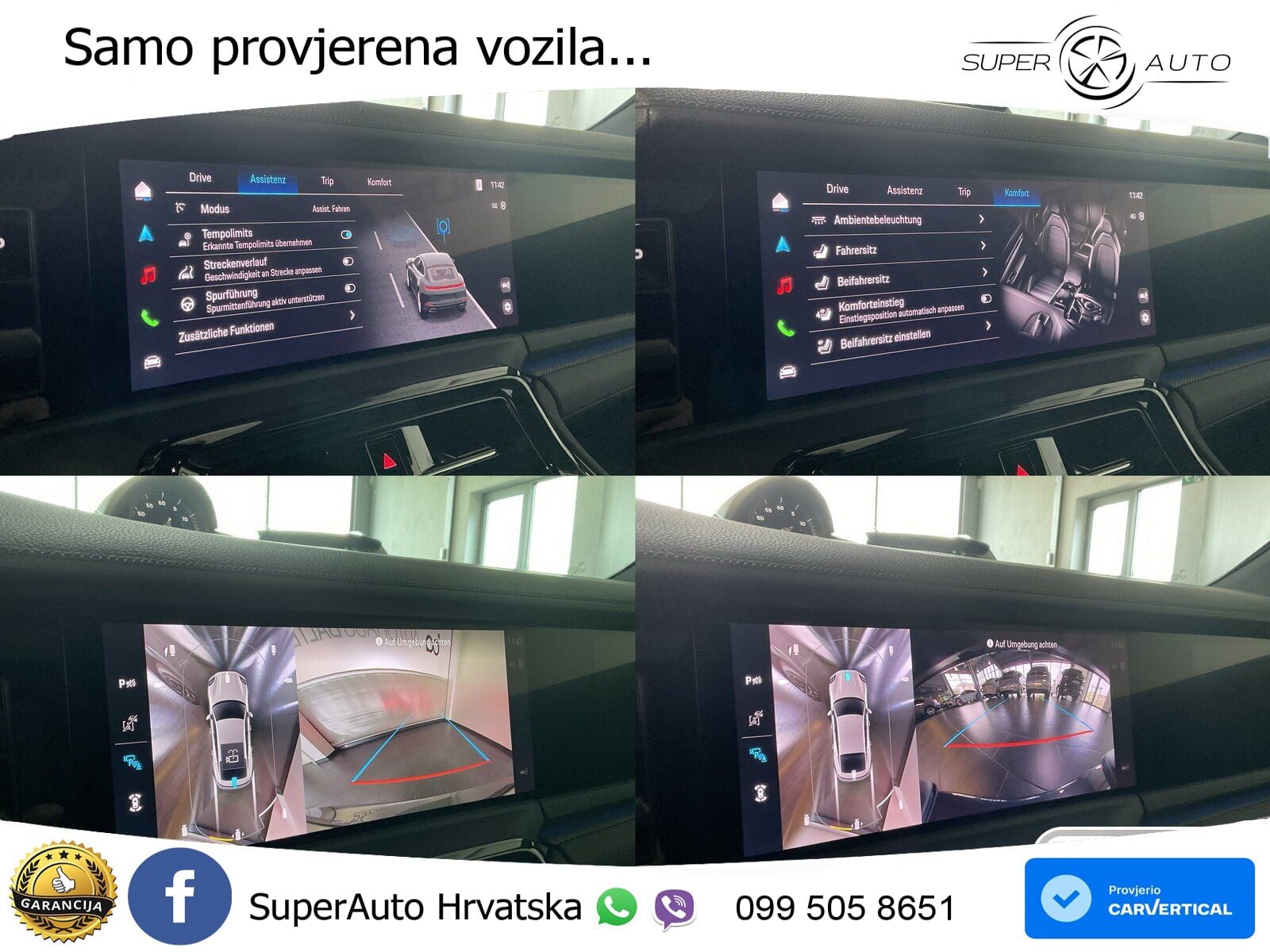 Porsche Panamera 4 2.9 V6 (470 KS) E-Hybrid PDK ACC+HEAD+4xGR SJED+360+PANO
