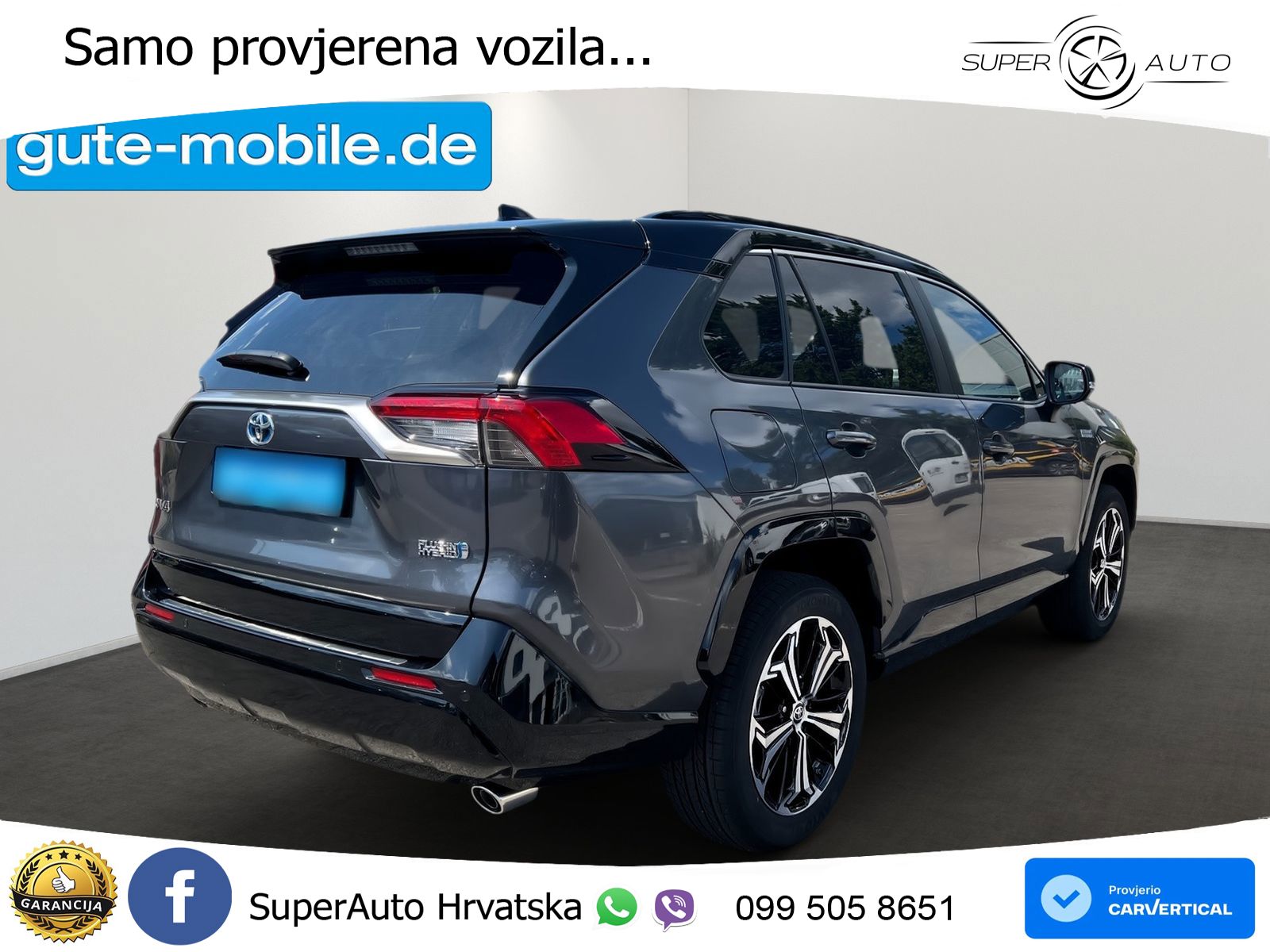 Toyota RAV4 2.5 (306 KS) Hybrid AWD-i eCVT Style LED+GR SJED+ACC