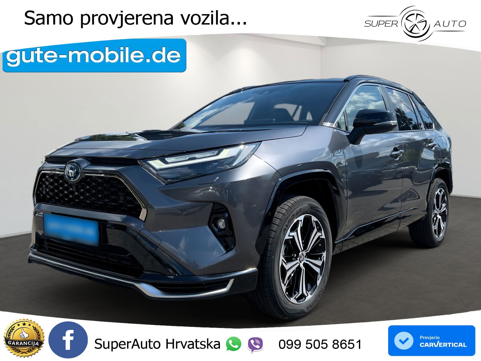 Toyota RAV4 2.5 (306 KS) Hybrid AWD-i eCVT Style LED+GR SJED+ACC