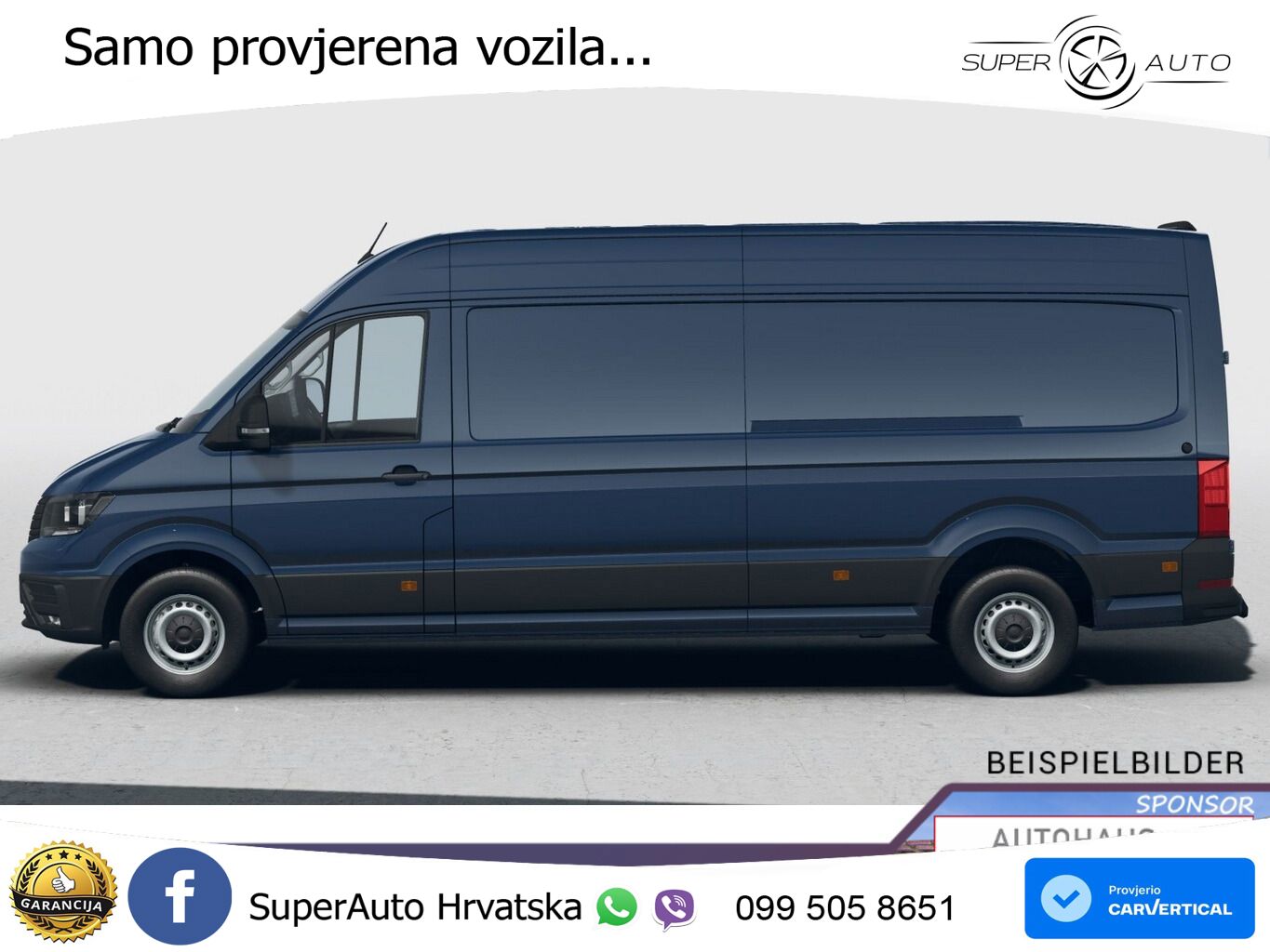 Volkswagen Crafter 35 L4H3 AT8 3S AHK Temp AppCo UVP-43%* 140 KS