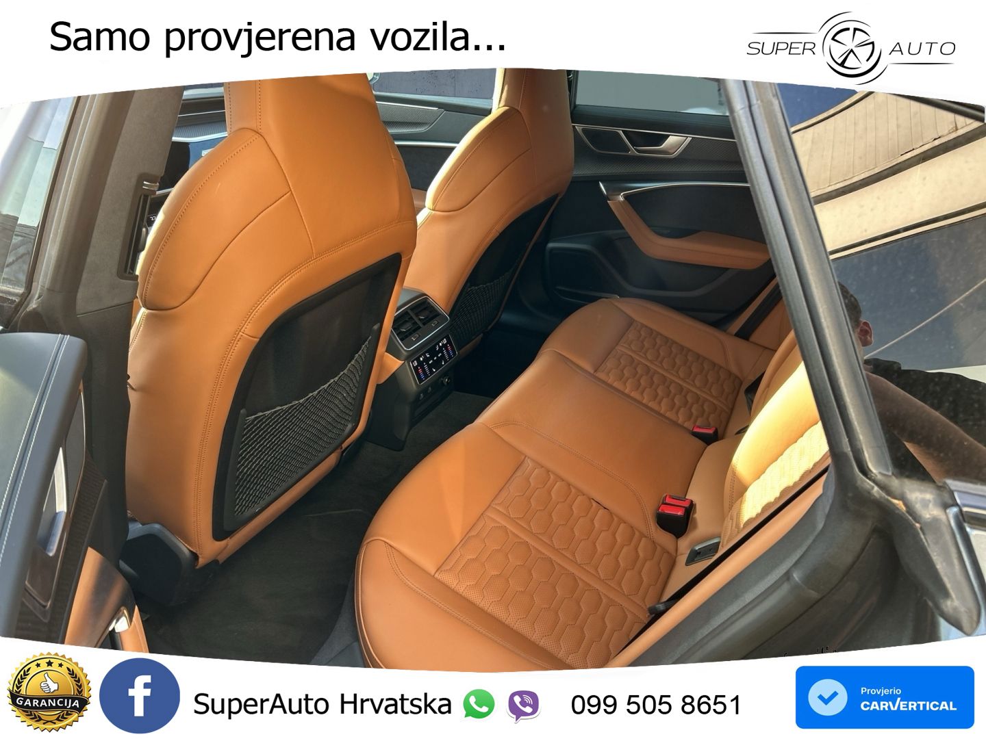 Audi RS7 4.0 TFSI V8 performance (630 KS) quattro tiptronic ZRAČNI+ACC+4xGR SJED+KAM