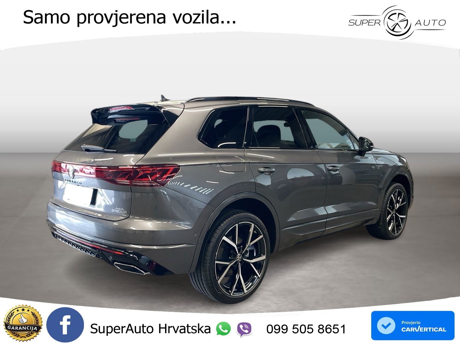 Volkswagen Touareg 3.0 V6 TDI (286 KS) 4MOTION Tiptronic ZRAČNI+ACC+GR SJED+KAM+PANO