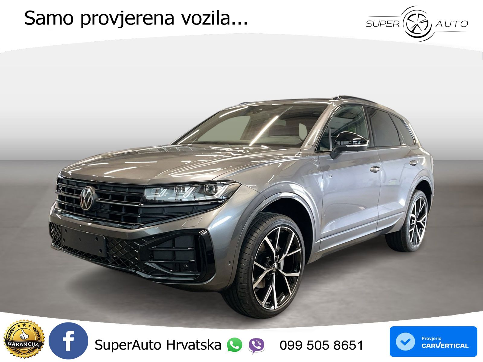 Volkswagen Touareg 3.0 V6 TDI (286 KS) 4MOTION Tiptronic ZRAČNI+ACC+GR SJED+KAM+PANO