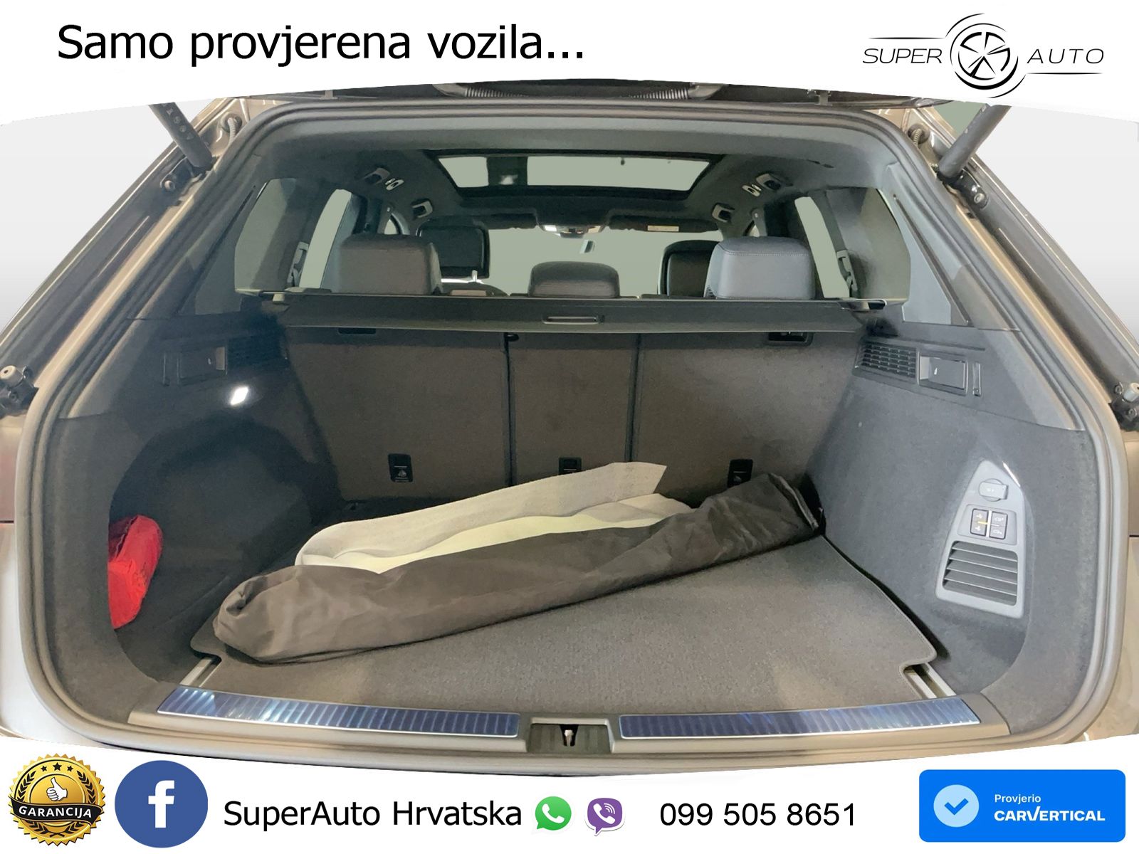 Volkswagen Touareg 3.0 V6 TDI (286 KS) 4MOTION Tiptronic ZRAČNI+ACC+GR SJED+KAM+PANO