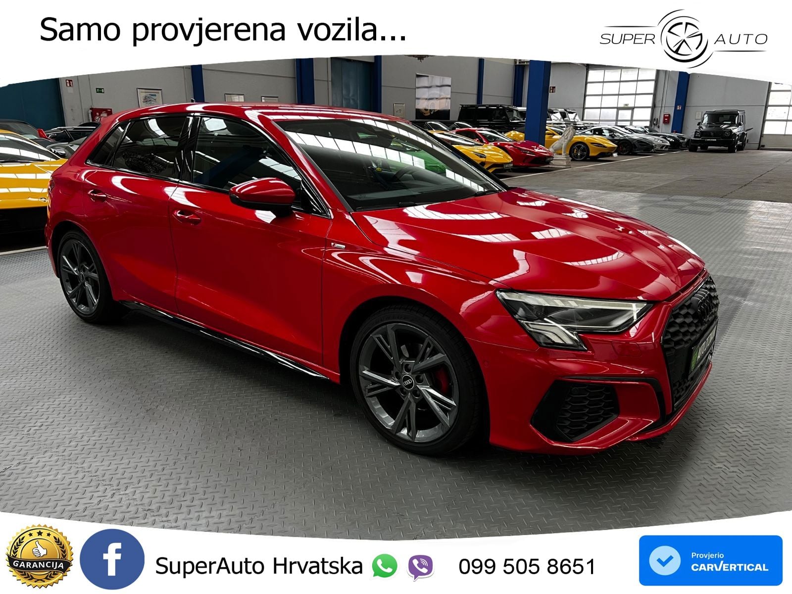 Audi A3 35 TDI (150 KS) S tronic S line LED+GR SJED+ACC