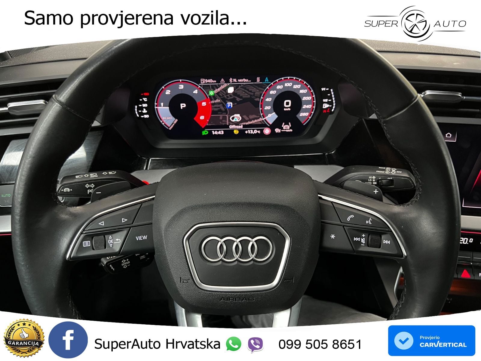 Audi A3 35 TDI (150 KS) S tronic S line LED+GR SJED+ACC