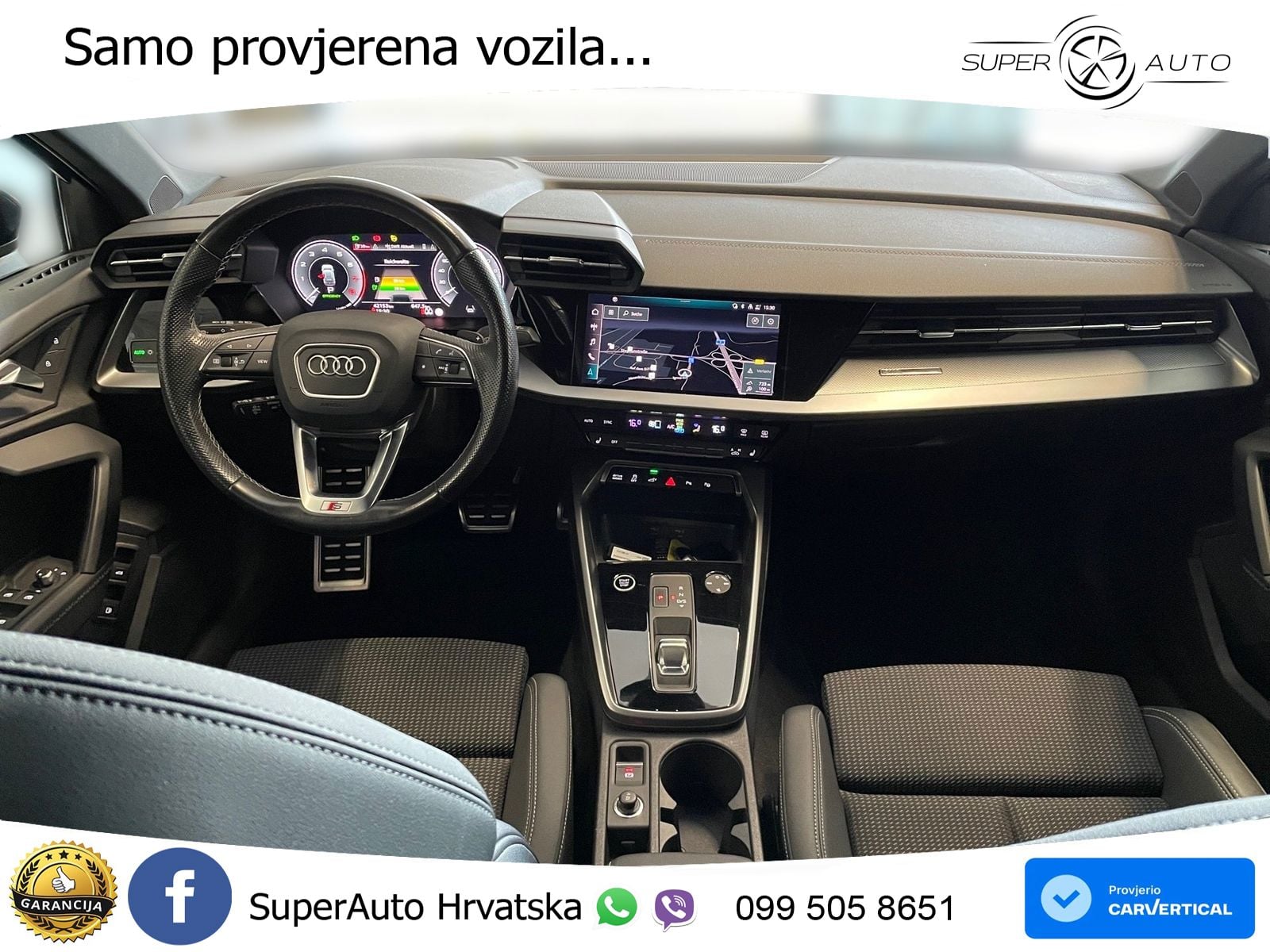 Audi A3 40 TFSIe (204 KS) S tronic S line LED+GR SJED+ACC