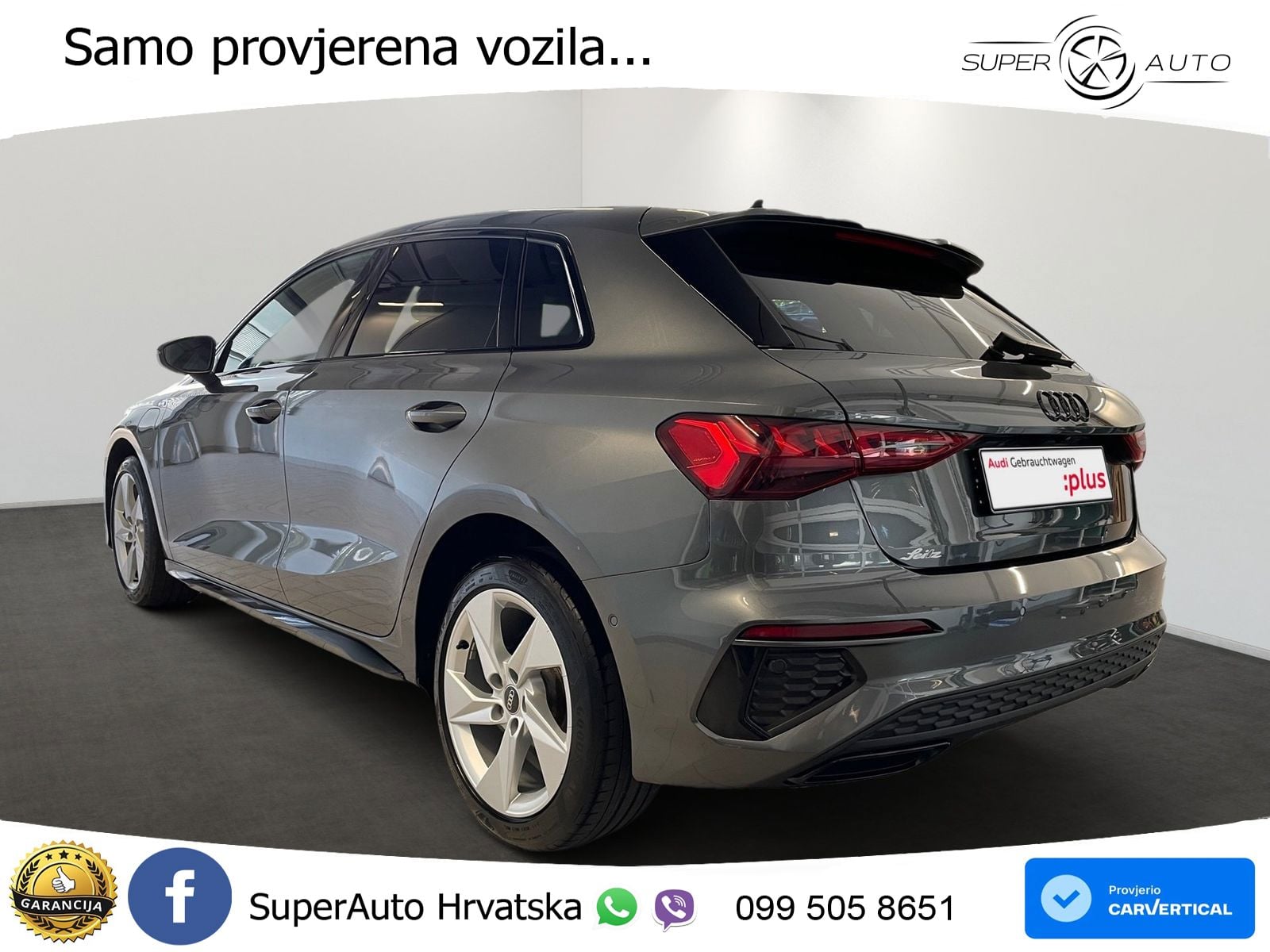 Audi A3 40 TFSIe (204 KS) S tronic S line LED+GR SJED+ACC