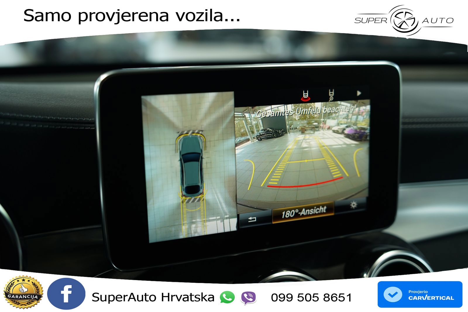 Mercedes GLC Coupe AMG 63 (476 KS) 4MATIC+ MCT ZRAČNI+ACC+GR SJED+KAM+PANO