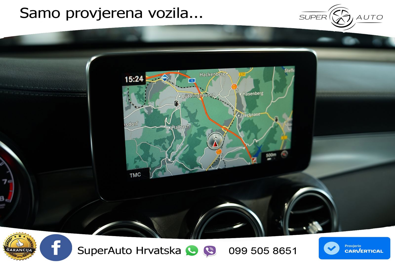 Mercedes GLC Coupe AMG 63 (476 KS) 4MATIC+ MCT ZRAČNI+ACC+GR SJED+KAM+PANO