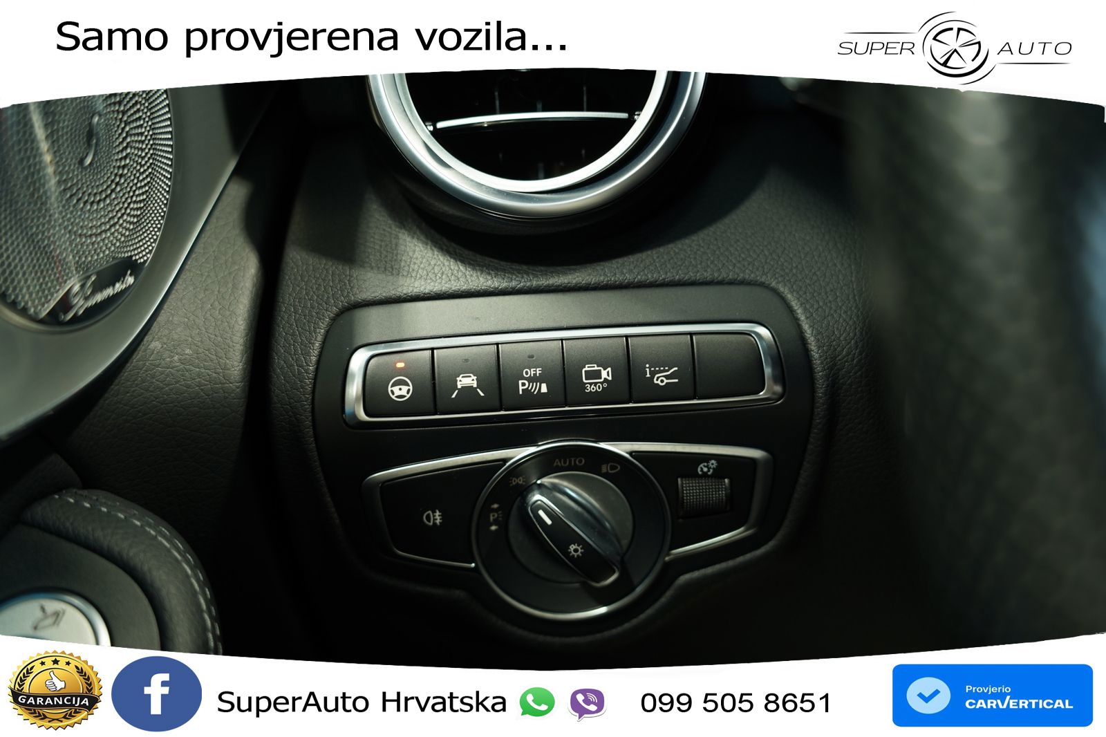 Mercedes GLC Coupe AMG 63 (476 KS) 4MATIC+ MCT ZRAČNI+ACC+GR SJED+KAM+PANO