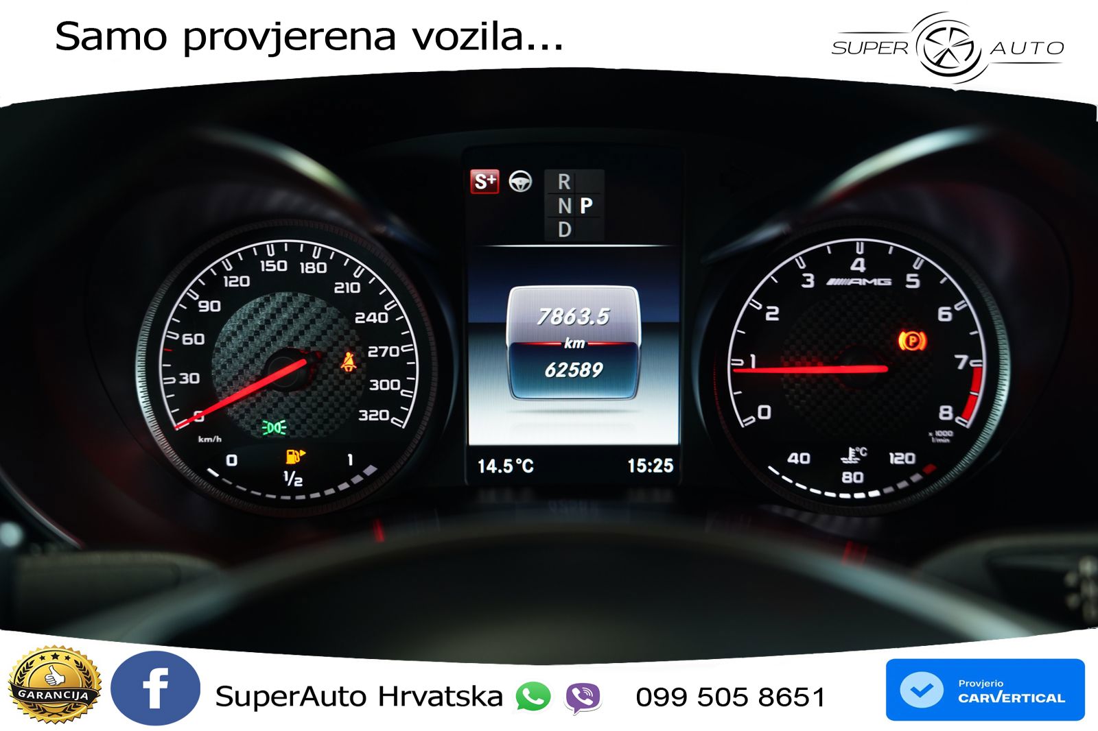 Mercedes GLC Coupe AMG 63 (476 KS) 4MATIC+ MCT ZRAČNI+ACC+GR SJED+KAM+PANO