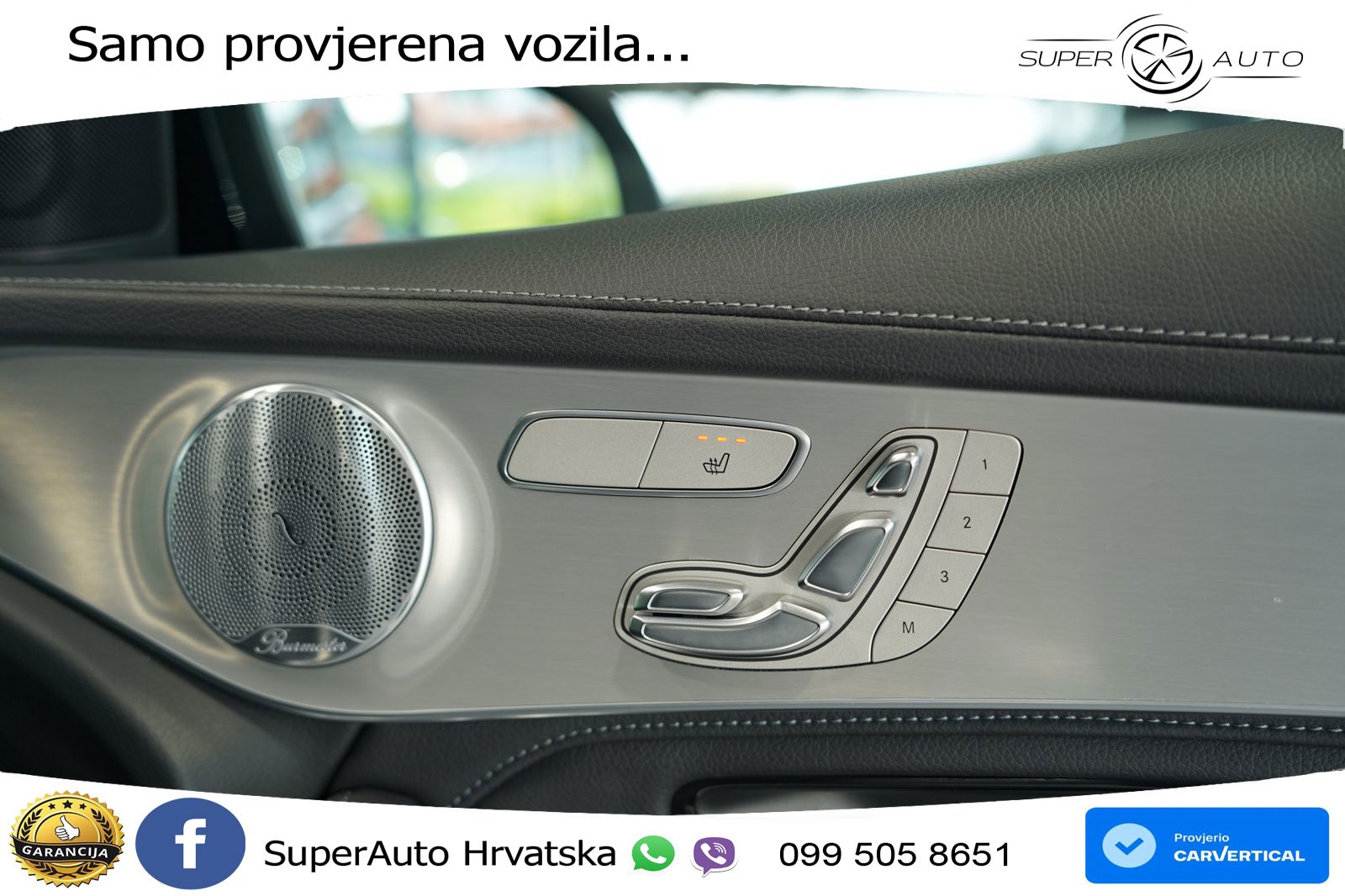 Mercedes GLC Coupe AMG 63 (476 KS) 4MATIC+ MCT ZRAČNI+ACC+GR SJED+KAM+PANO