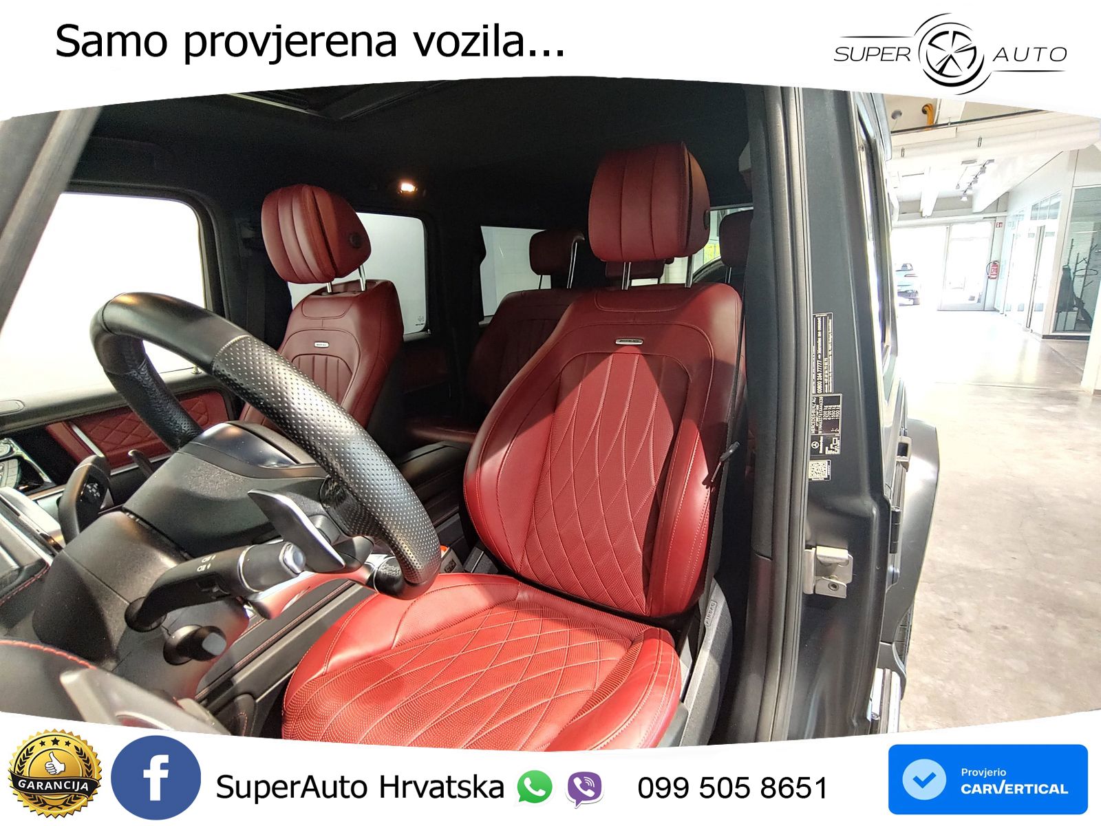 Mercedes AMG G 63 Long V8 (585 KS) 4MATIC 9G-TRONIC AMG SPEEDSHIFT PLUS LED+GR SJED+ACC