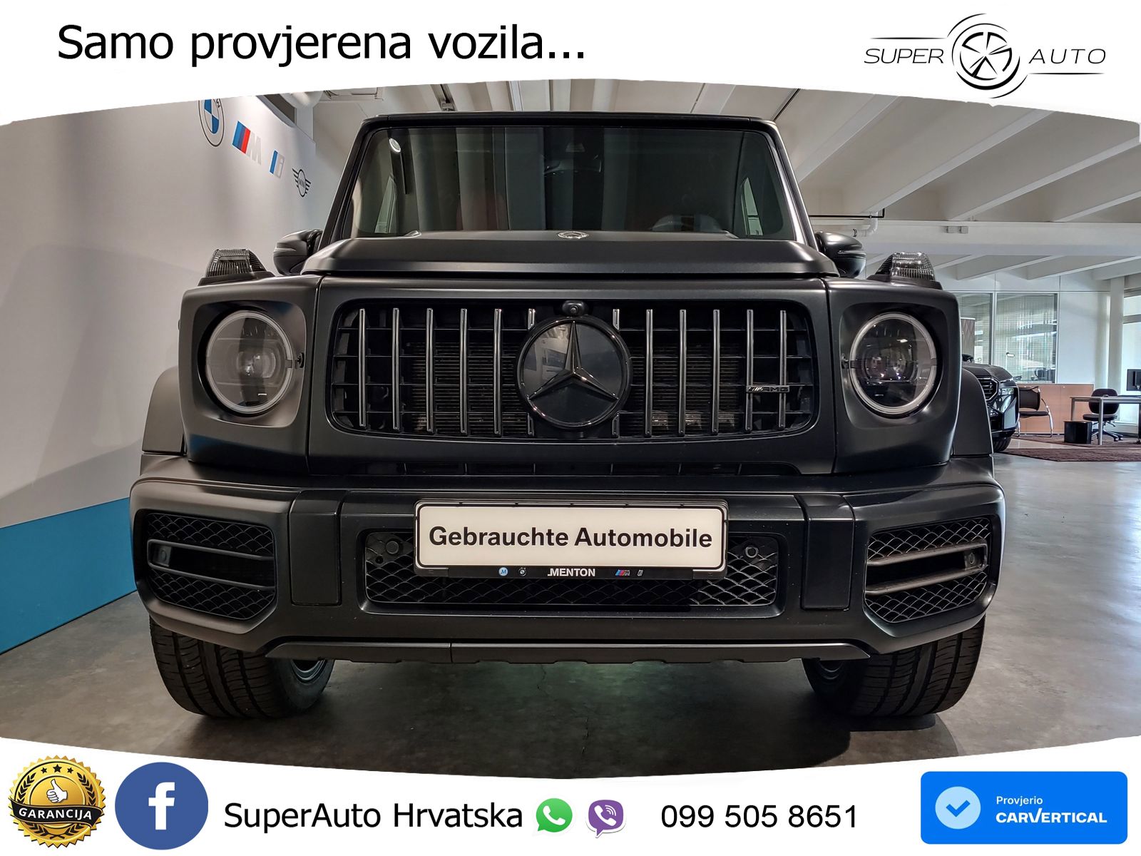Mercedes AMG G 63 Long V8 (585 KS) 4MATIC 9G-TRONIC AMG SPEEDSHIFT PLUS LED+GR SJED+ACC