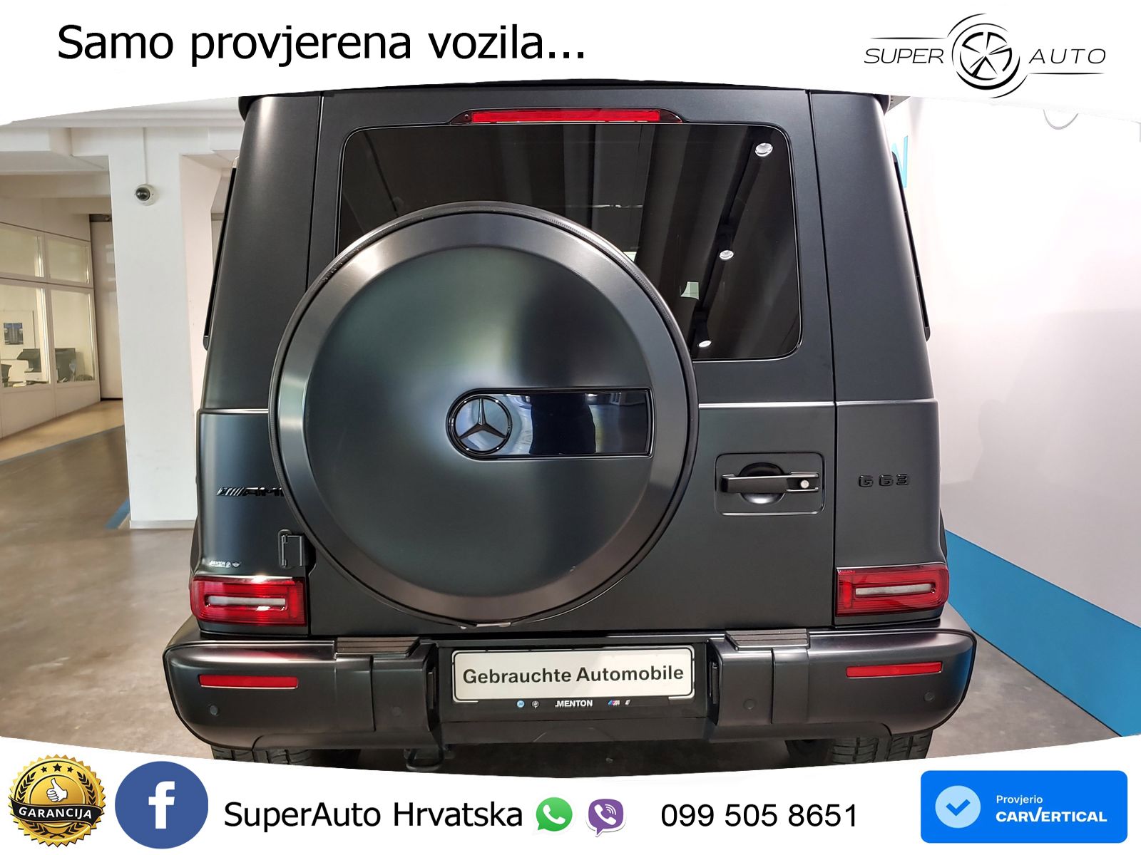 Mercedes AMG G 63 Long V8 (585 KS) 4MATIC 9G-TRONIC AMG SPEEDSHIFT PLUS LED+GR SJED+ACC