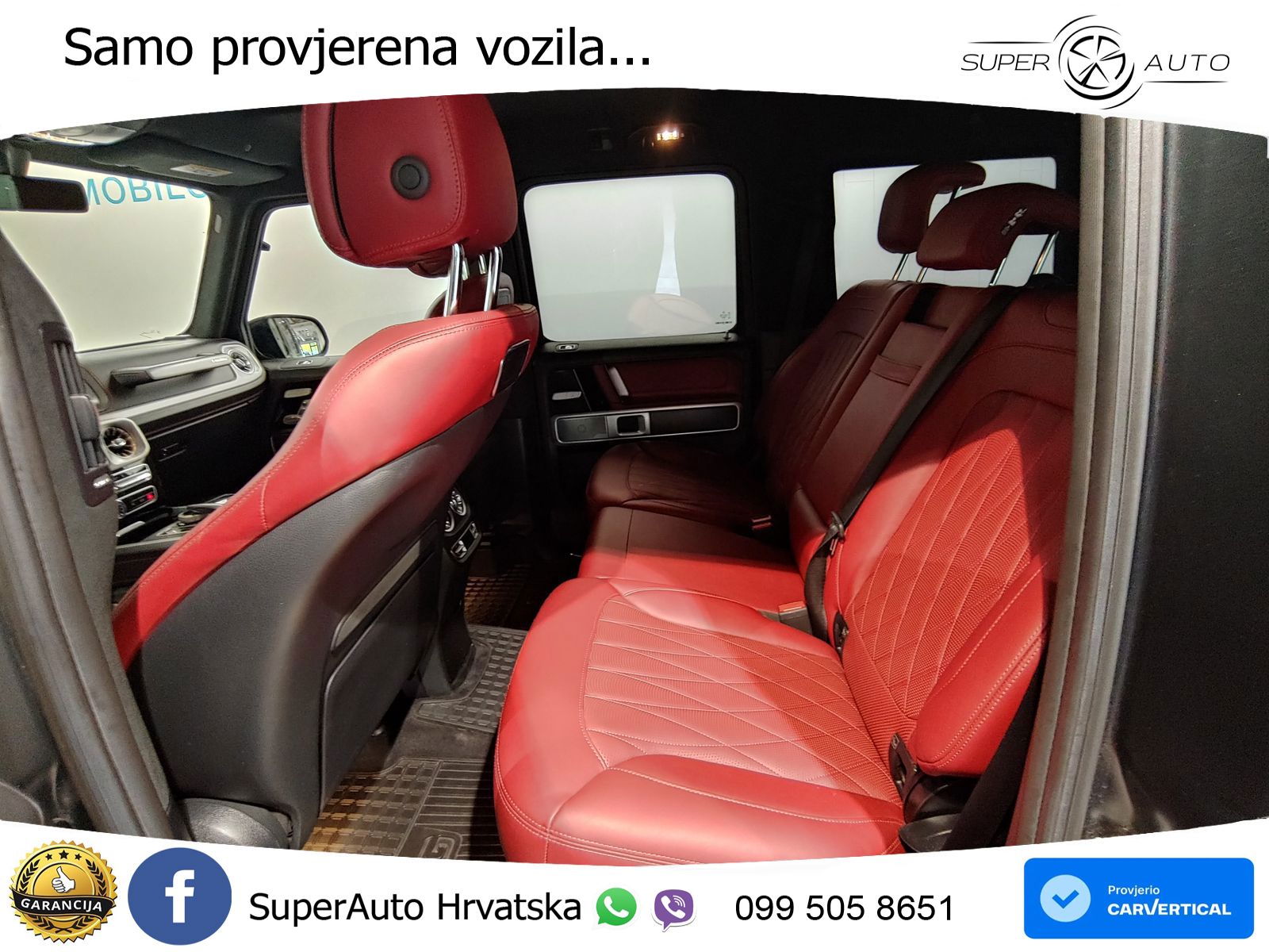 Mercedes AMG G 63 Long V8 (585 KS) 4MATIC 9G-TRONIC AMG SPEEDSHIFT PLUS LED+GR SJED+ACC