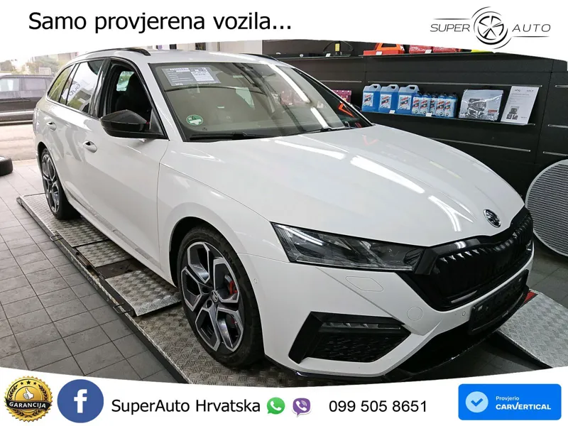 Škoda Octavia Combi RS 2.0 TSI (245 KS) DSG LED+GR SJED+ACC