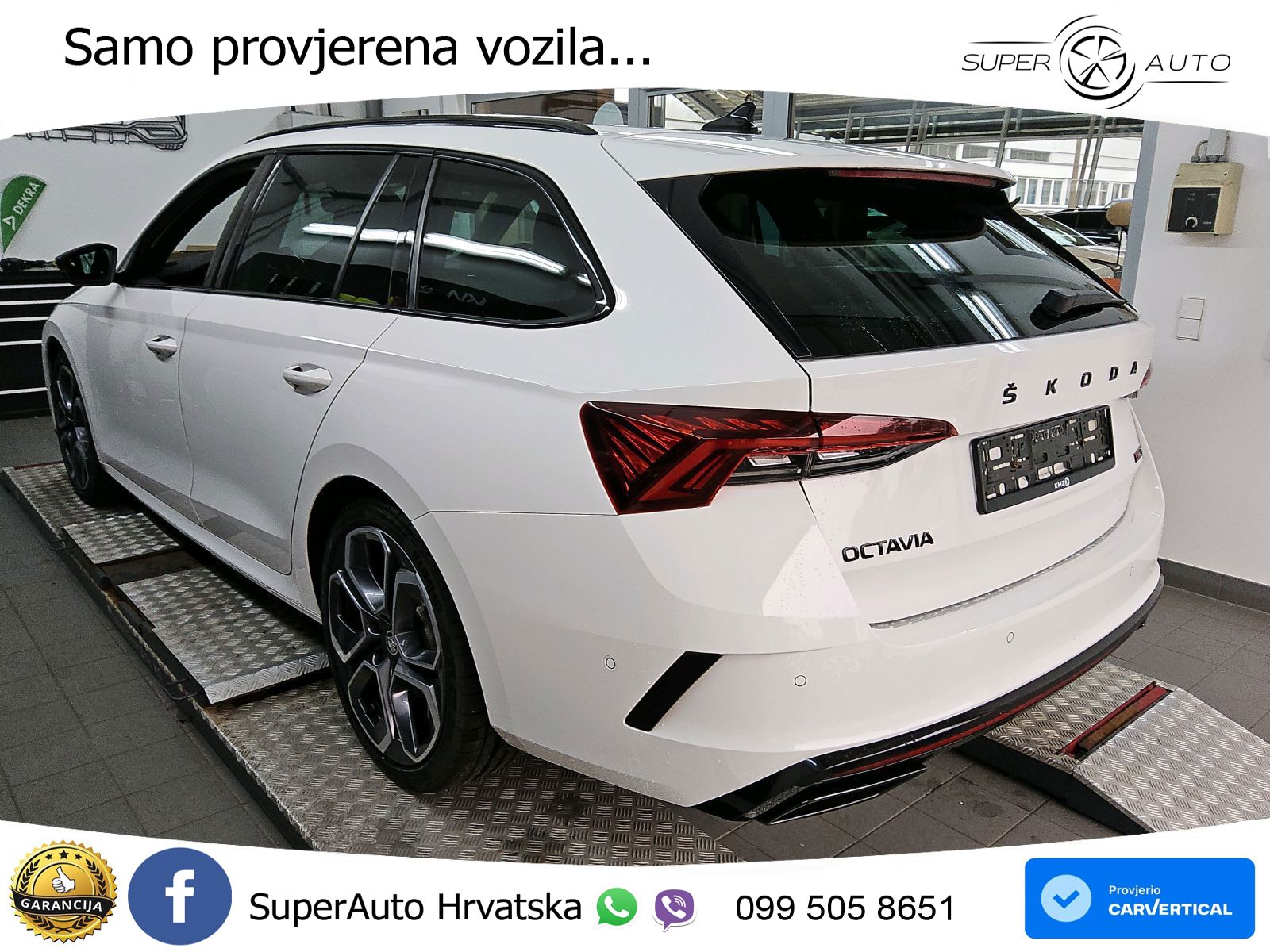 Škoda Octavia Combi RS 2.0 TSI (245 KS) DSG LED+GR SJED+ACC