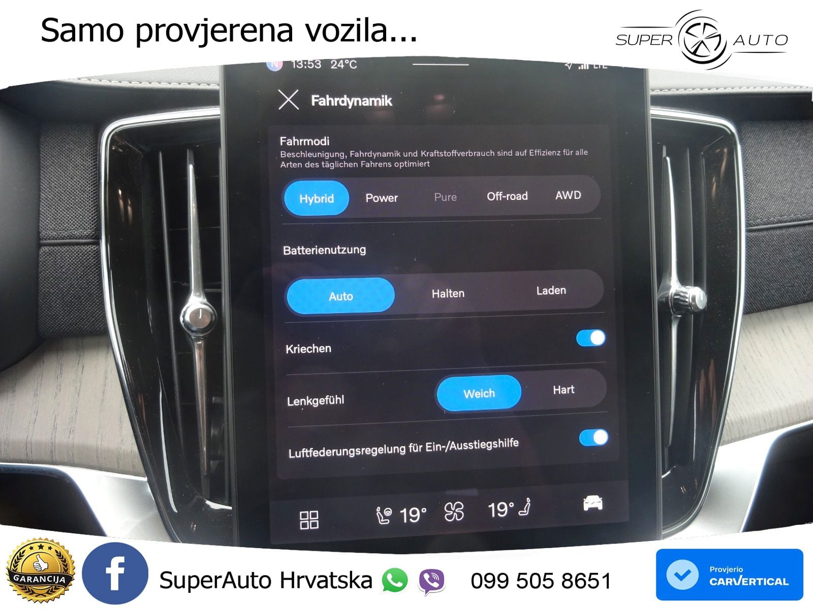 Volvo XC90 2.0 T8 AWD Automatic ZRAČNI+ACC+4xGR SJED+KAM