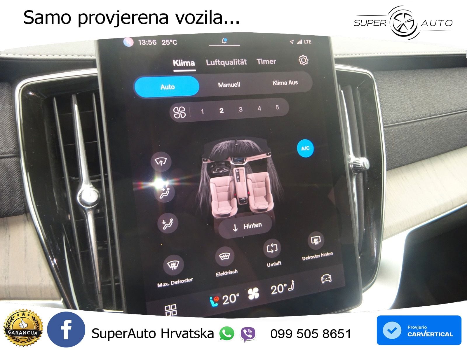 Volvo XC90 2.0 T8 AWD Automatic ZRAČNI+ACC+4xGR SJED+KAM