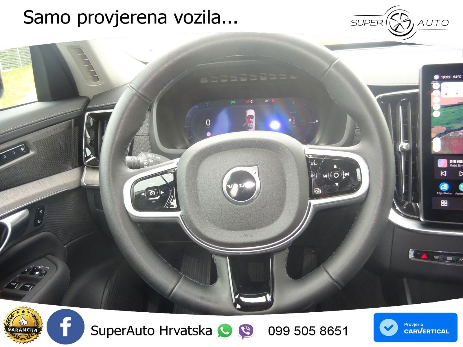 Volvo XC90 2.0 T8 AWD Automatic ZRAČNI+ACC+4xGR SJED+KAM