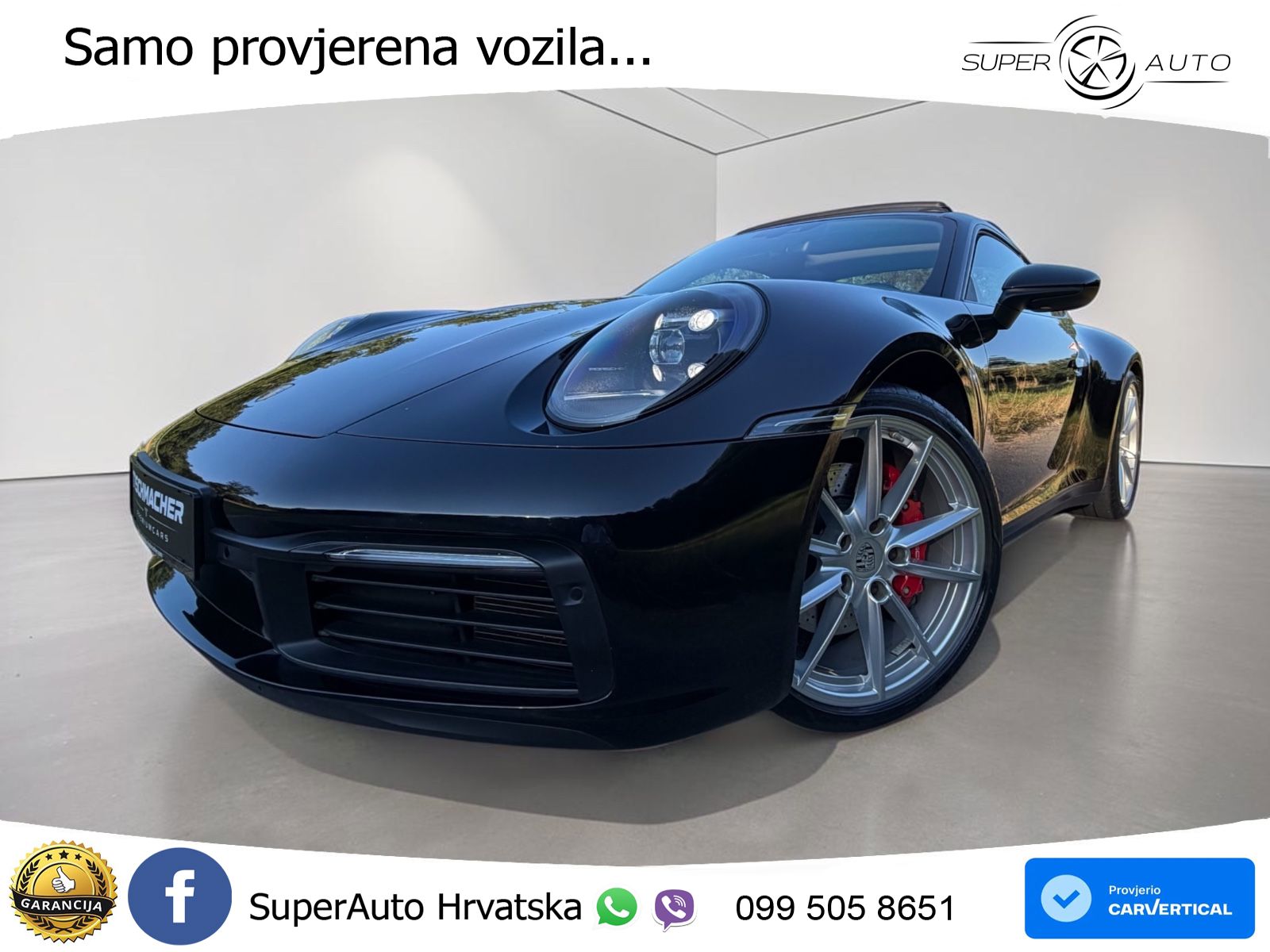 Porsche 911 Carrera S 3.0 (450 KS) PDK LED+GR SJED+ACC