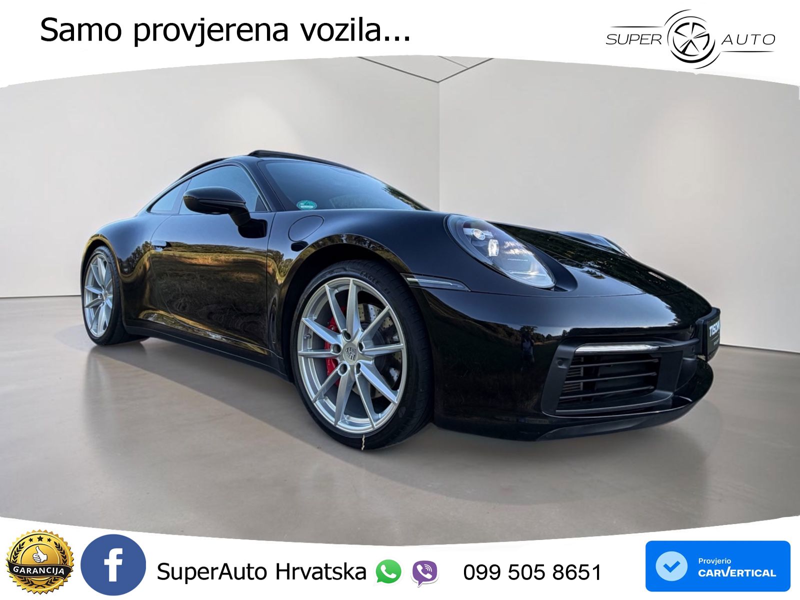 Porsche 911 Carrera S 3.0 (450 KS) PDK LED+GR SJED+ACC