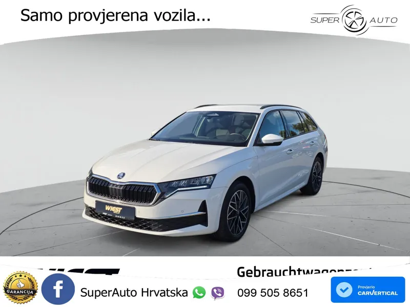 Škoda Octavia Combi 2.0 TDI (150 KS) DSG LED+GR SJED+ACC