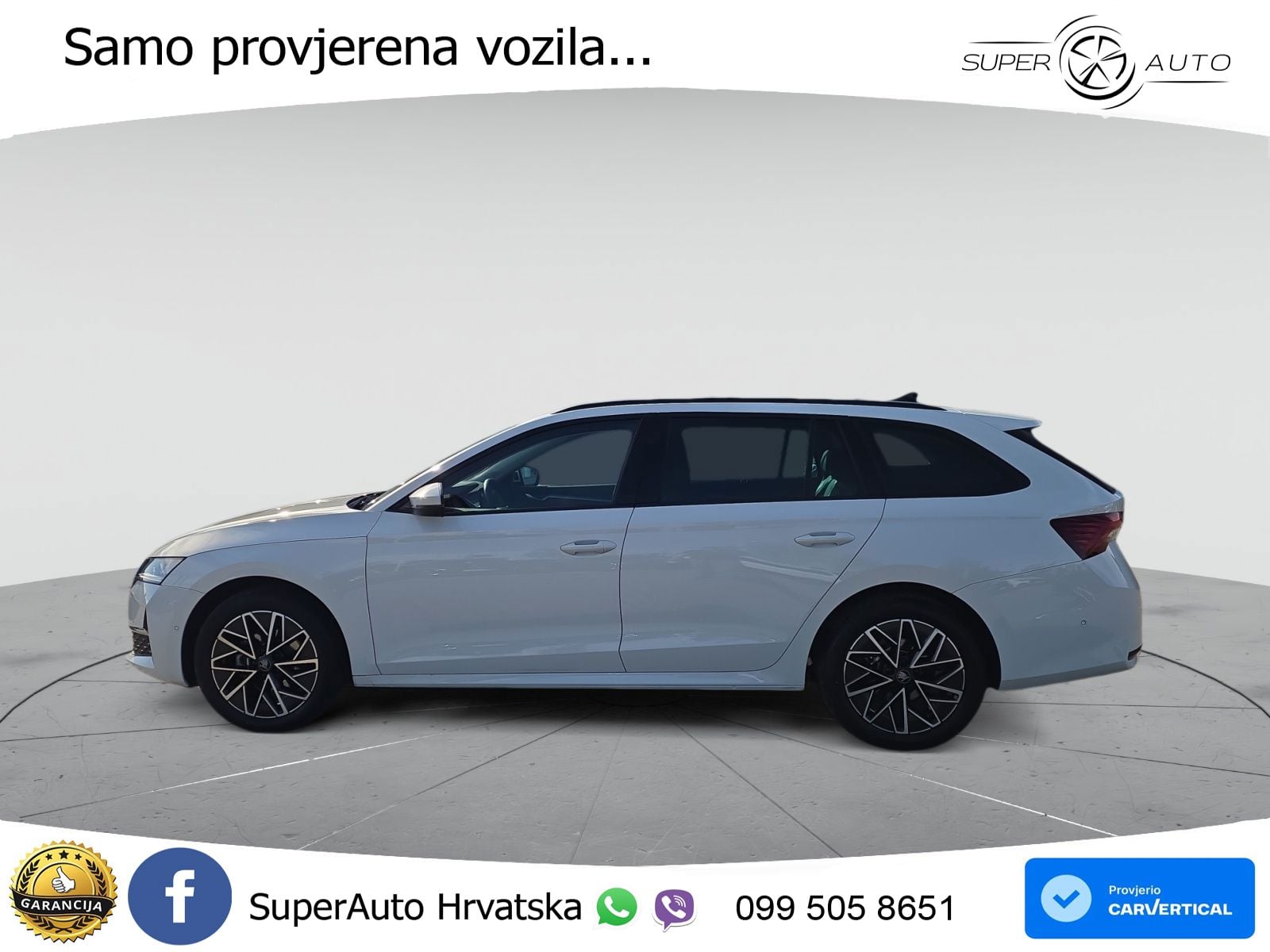 Škoda Octavia Combi 2.0 TDI (150 KS) DSG LED+GR SJED+ACC