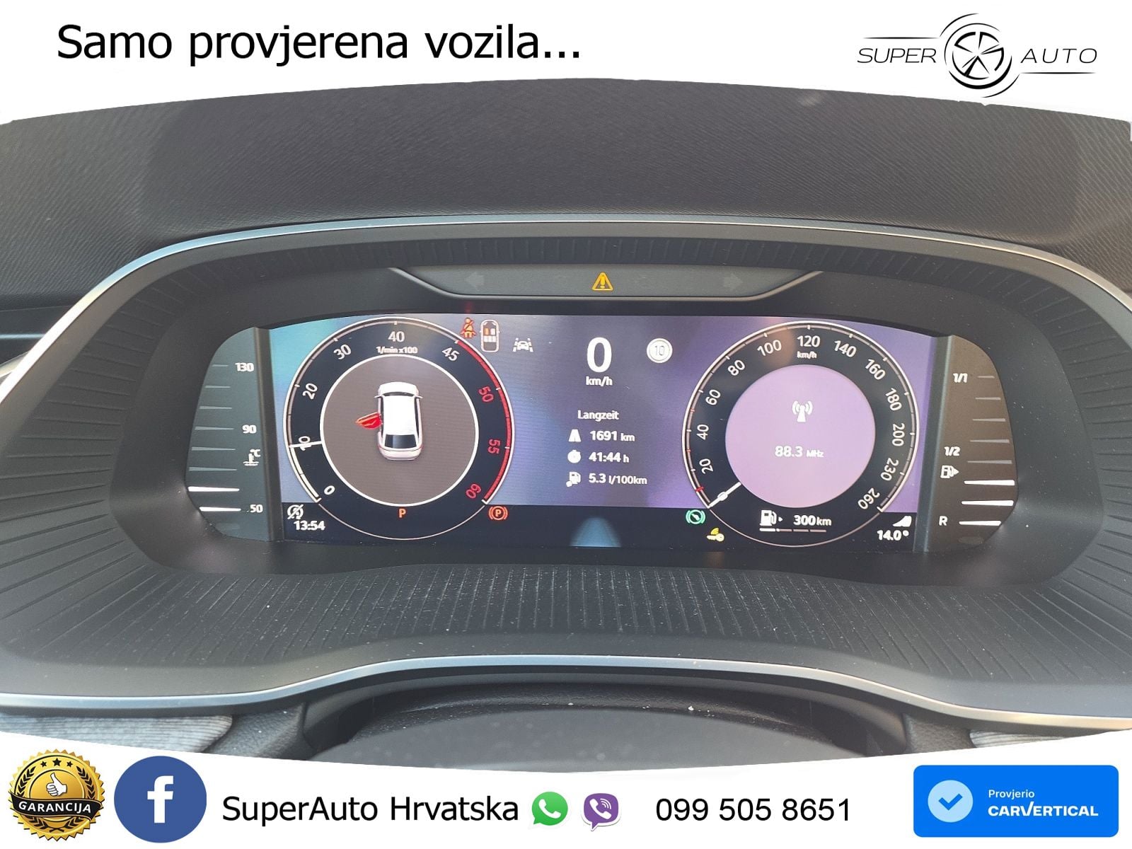 Škoda Octavia Combi 2.0 TDI (150 KS) DSG LED+GR SJED+ACC