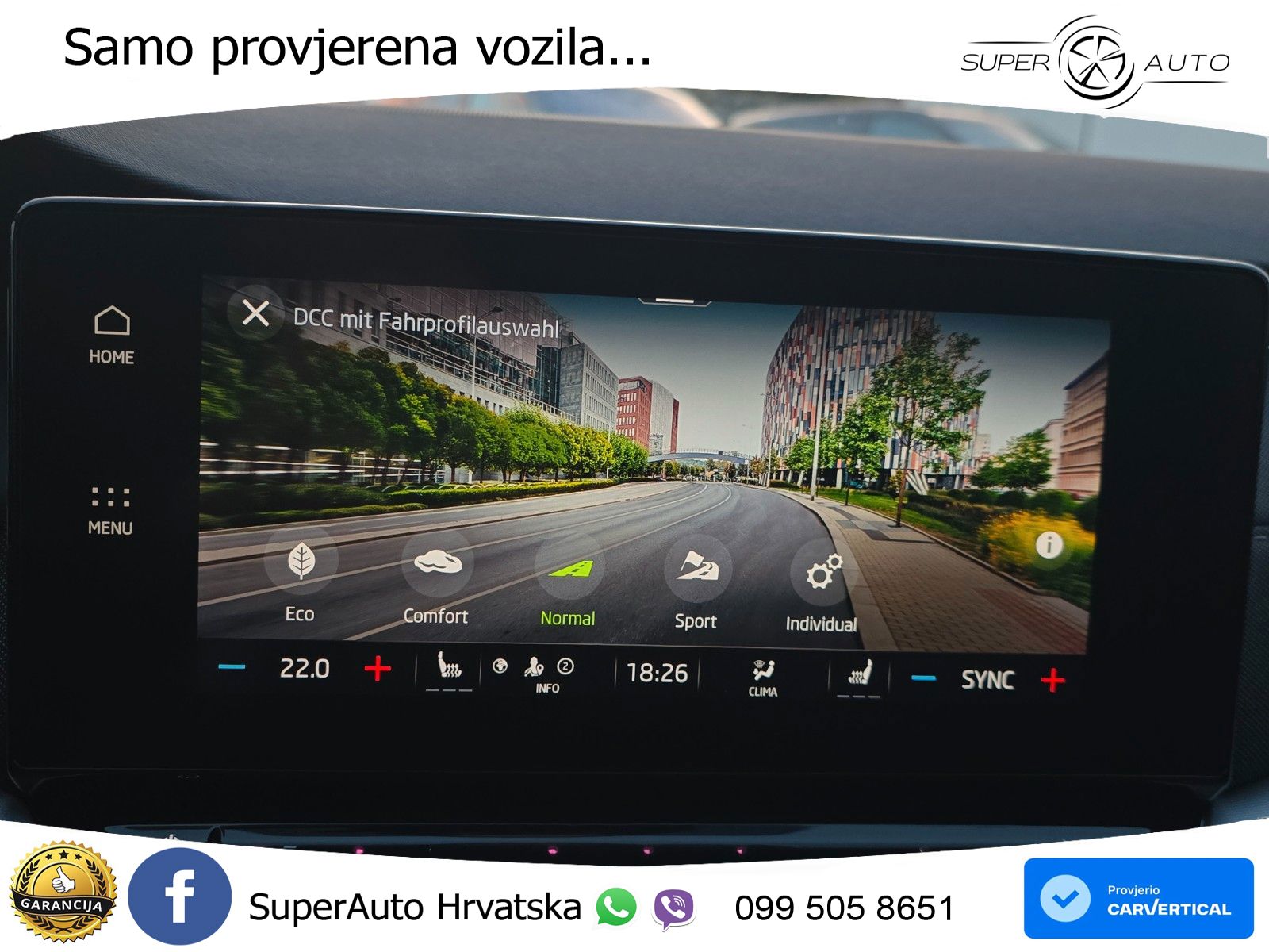 Škoda Octavia Combi 2.0 TDI (150 KS) DSG LED+GR SJED+ACC