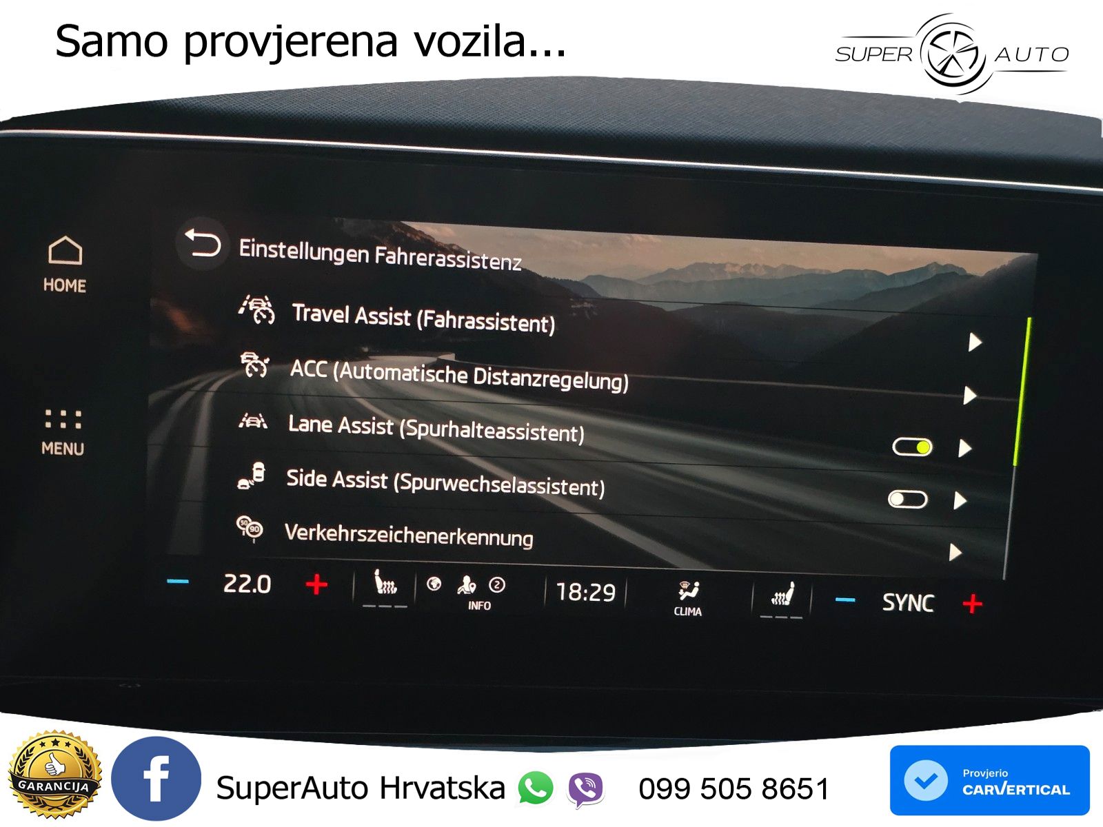 Škoda Octavia Combi 2.0 TDI (150 KS) DSG LED+GR SJED+ACC