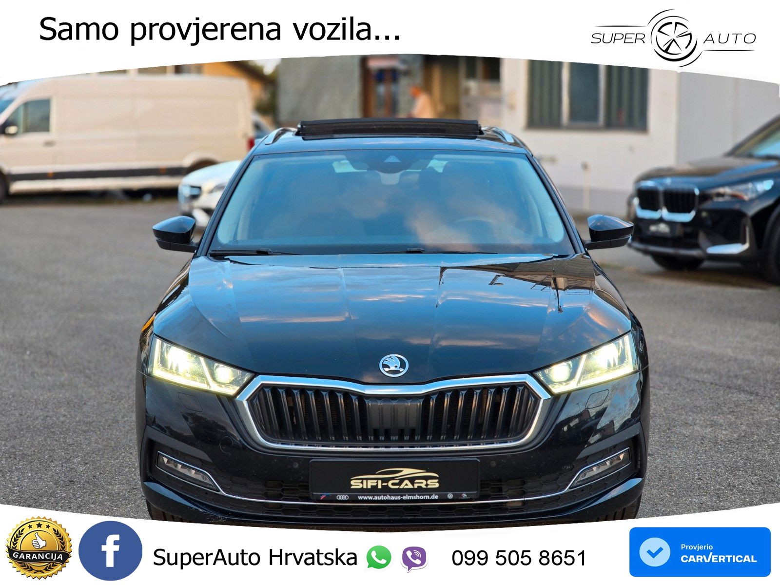 Škoda Octavia Combi 2.0 TDI (150 KS) DSG LED+GR SJED+ACC