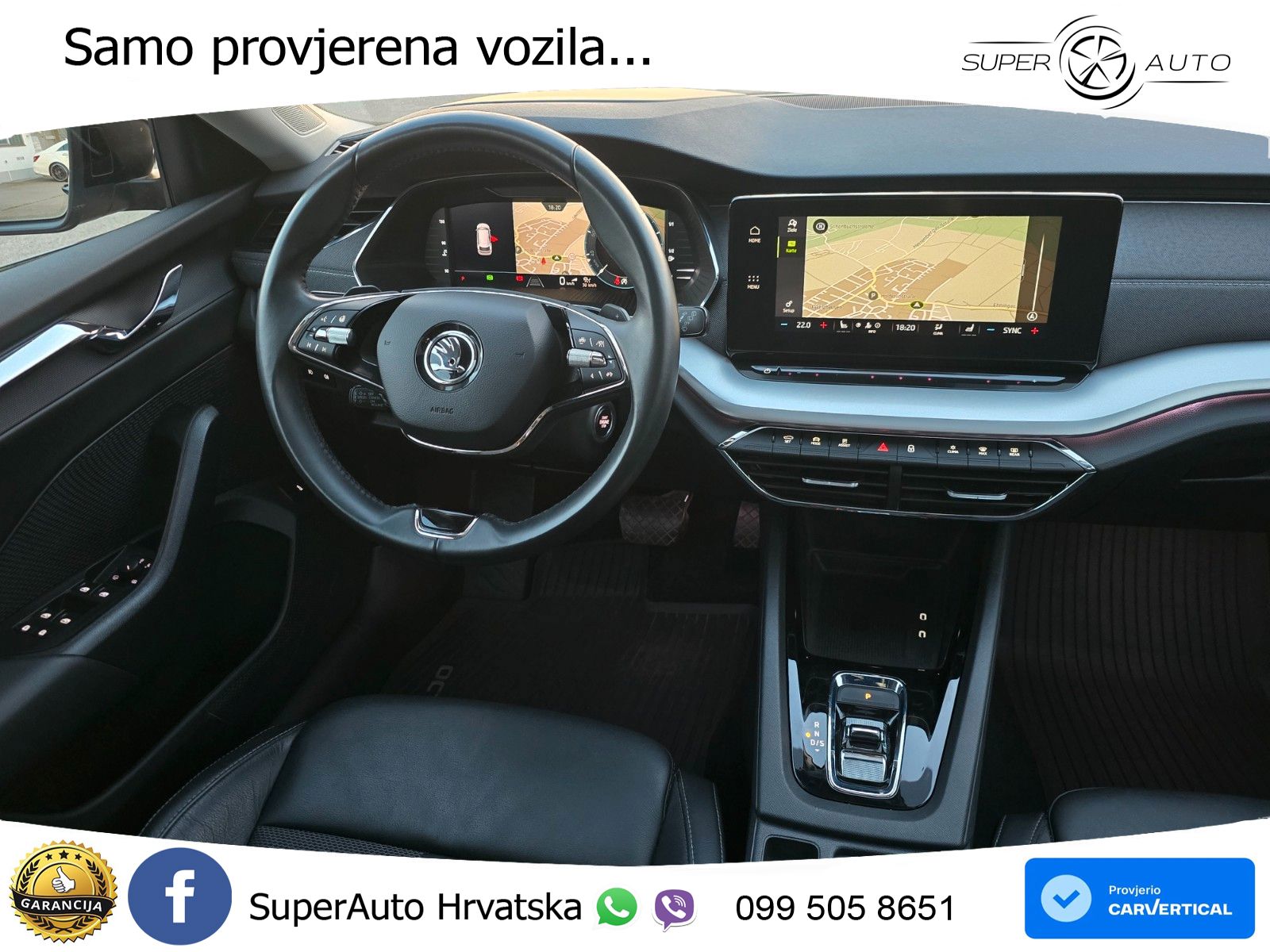 Škoda Octavia Combi 2.0 TDI (150 KS) DSG LED+GR SJED+ACC