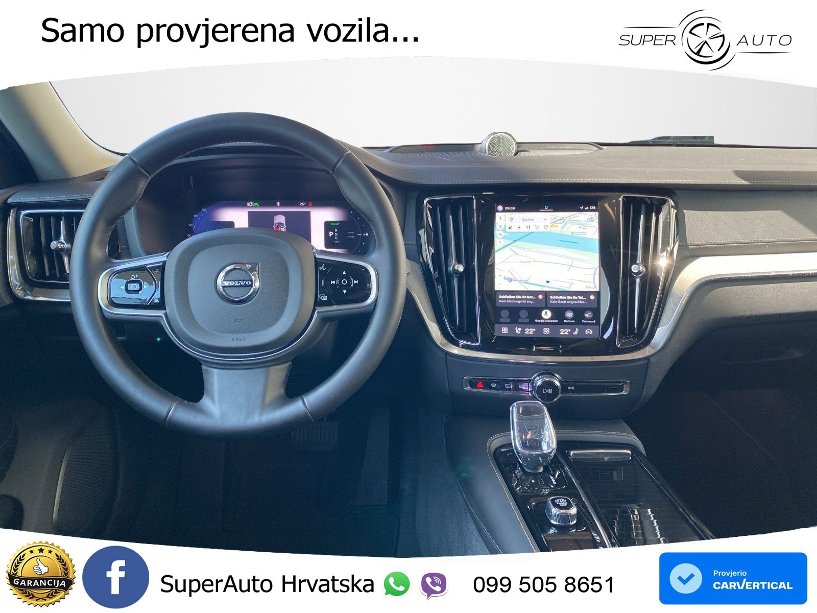 Volvo V60 2.0 T8 AWD Geartronic LED+GR SJED+ACC