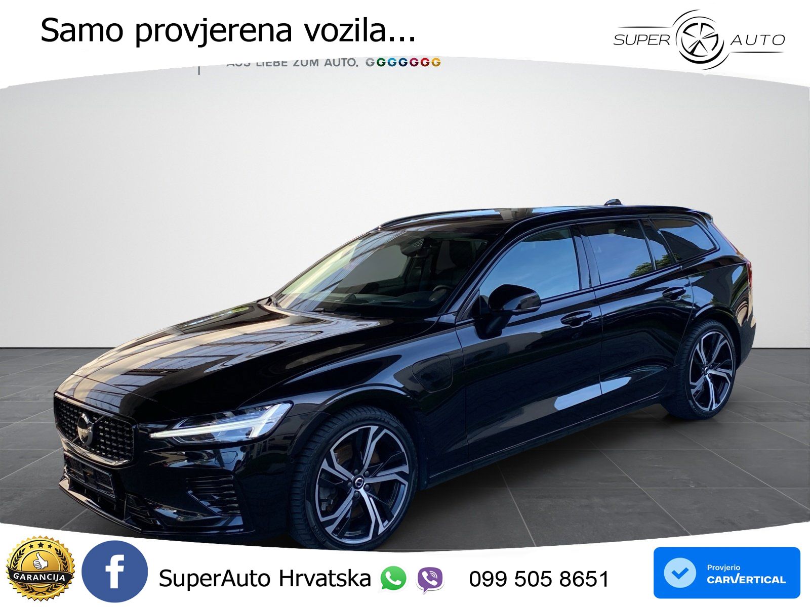 Volvo V60 2.0 T8 AWD Geartronic LED+GR SJED+ACC