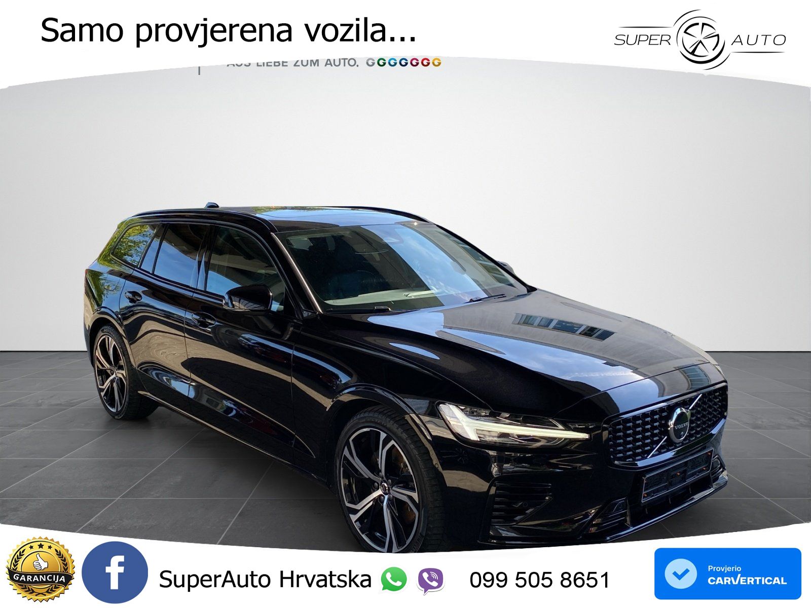 Volvo V60 2.0 T8 AWD Geartronic LED+GR SJED+ACC