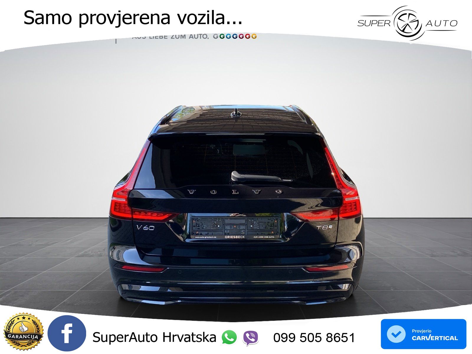 Volvo V60 2.0 T8 AWD Geartronic LED+GR SJED+ACC
