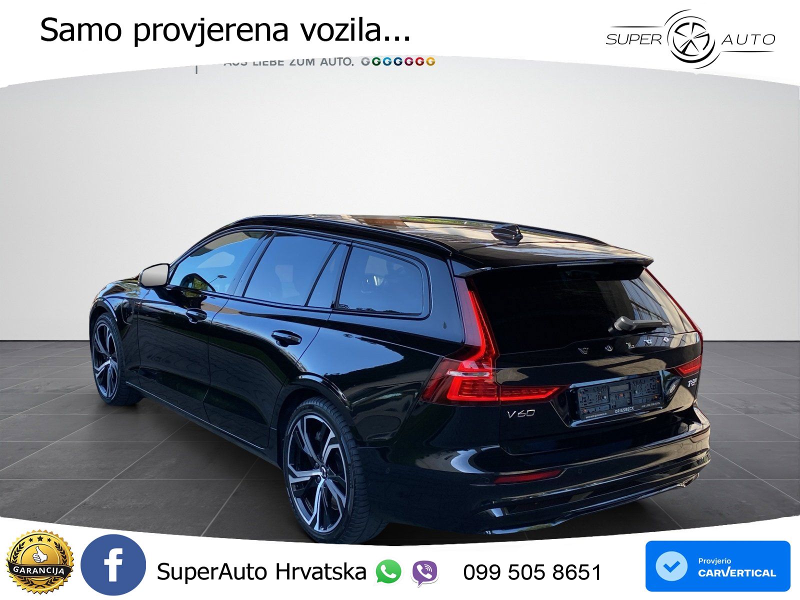 Volvo V60 2.0 T8 AWD Geartronic LED+GR SJED+ACC