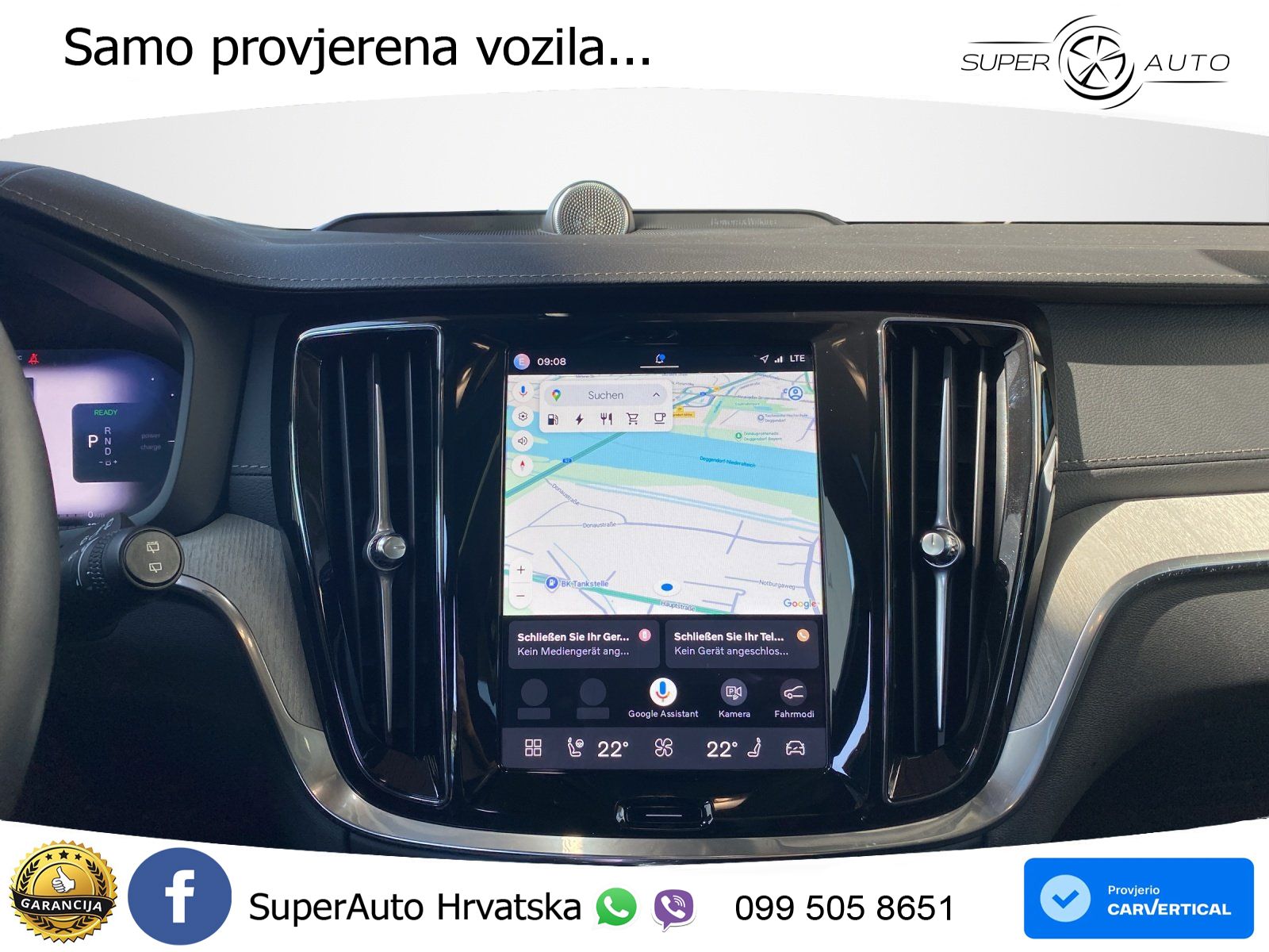 Volvo V60 2.0 T8 AWD Geartronic LED+GR SJED+ACC